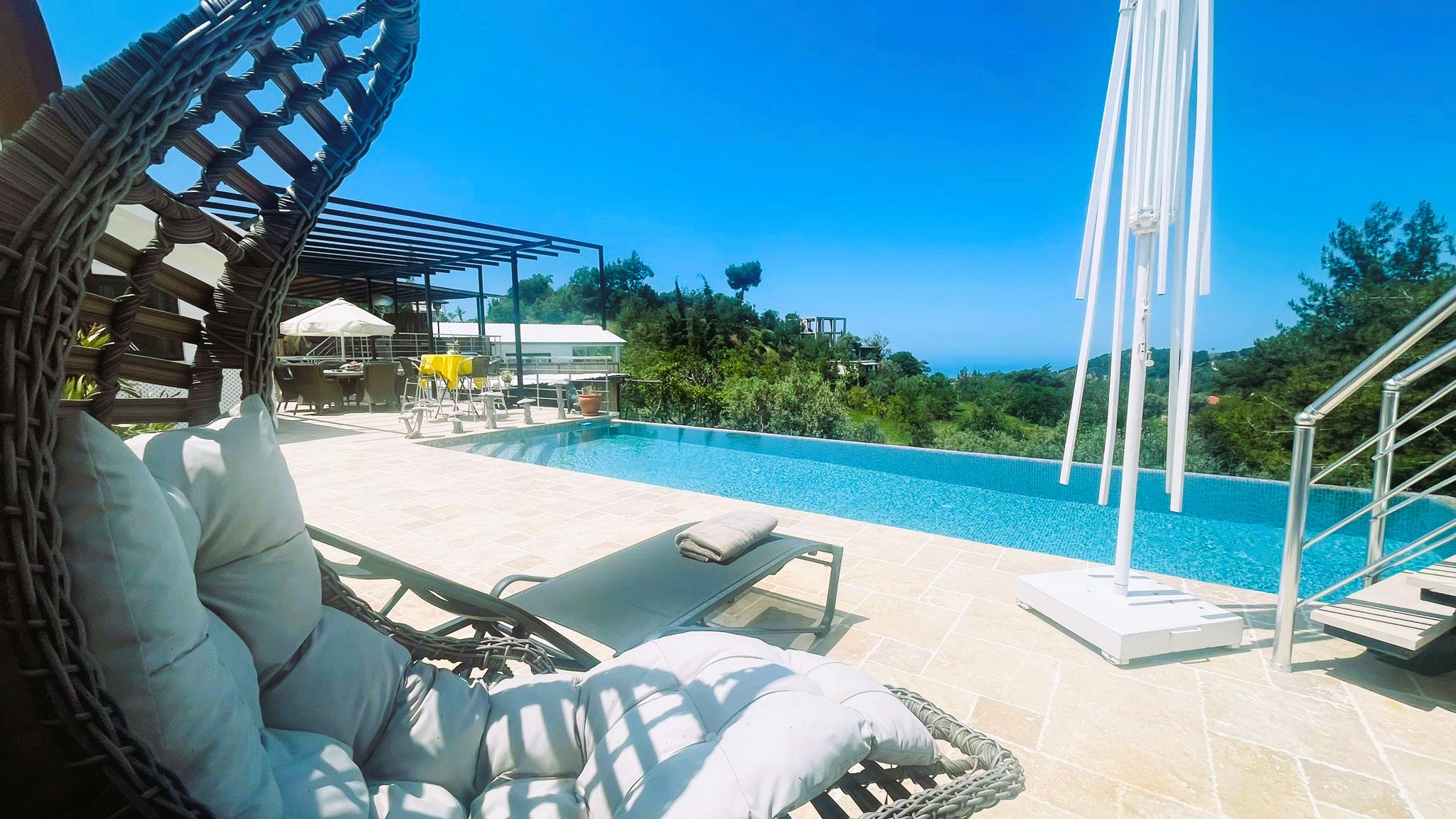 Secluded Mountain House in Kalkan