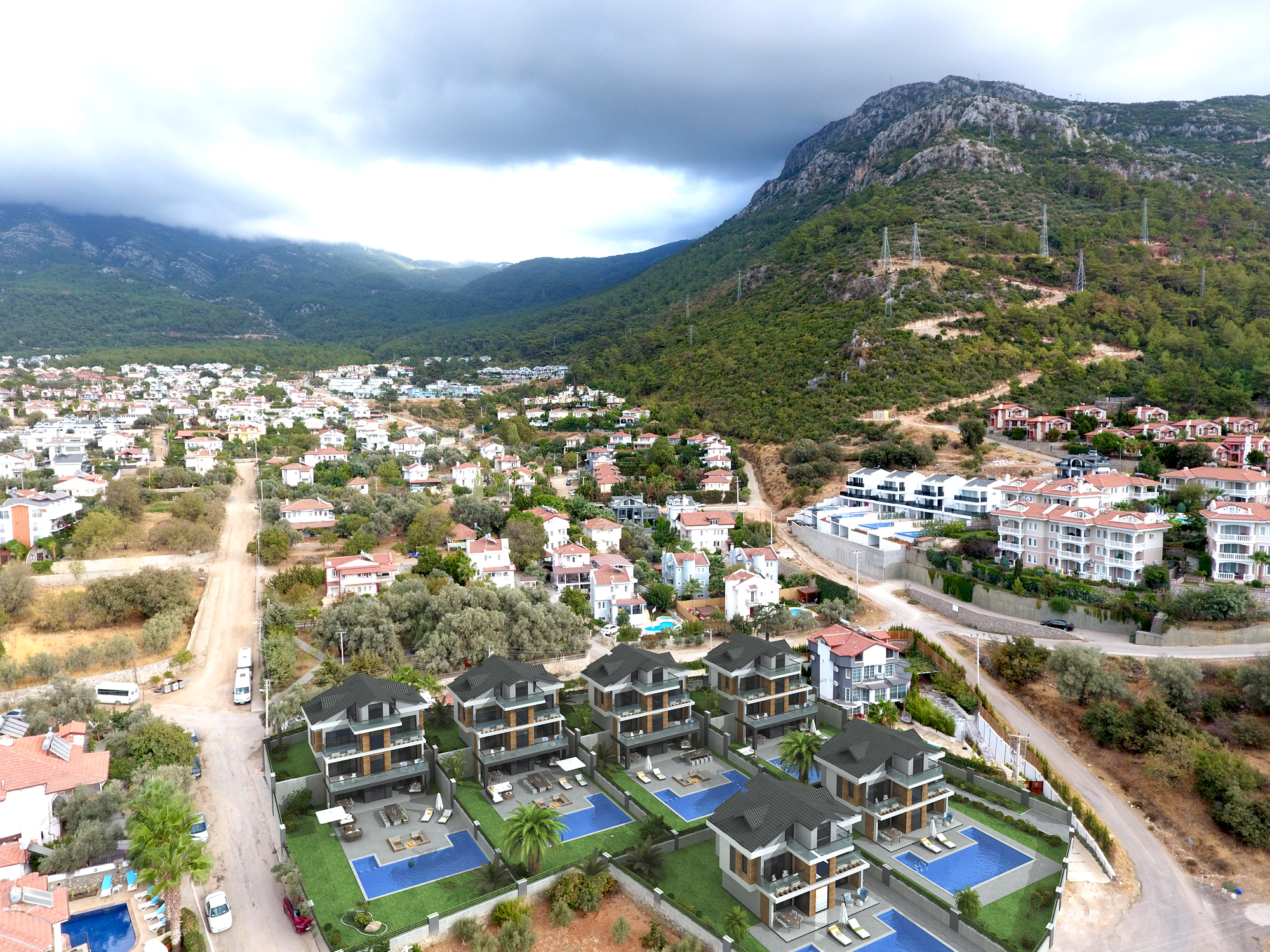 Detached Luxury Hisaronu Villas