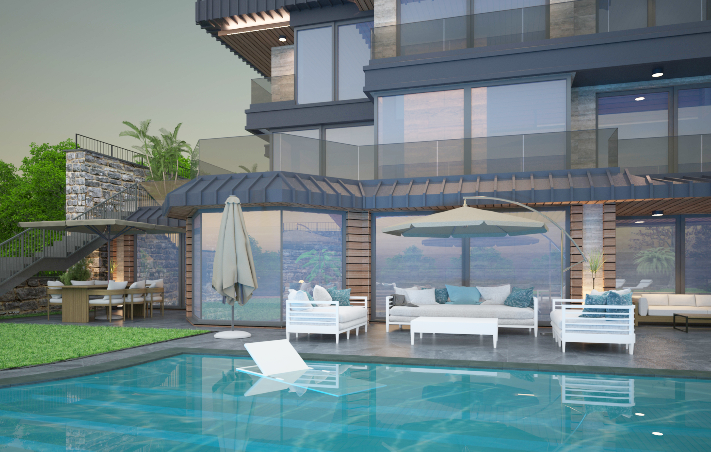 Contemporary Villa in Istanbul