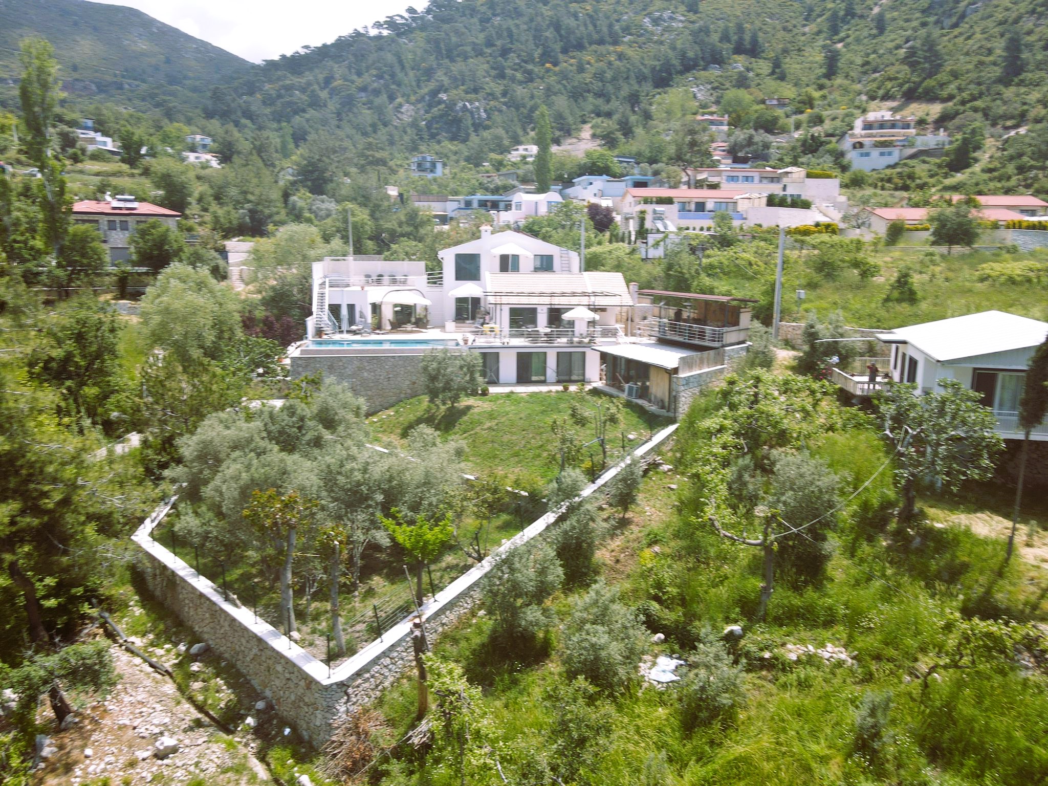 Secluded Mountain House in Kalkan