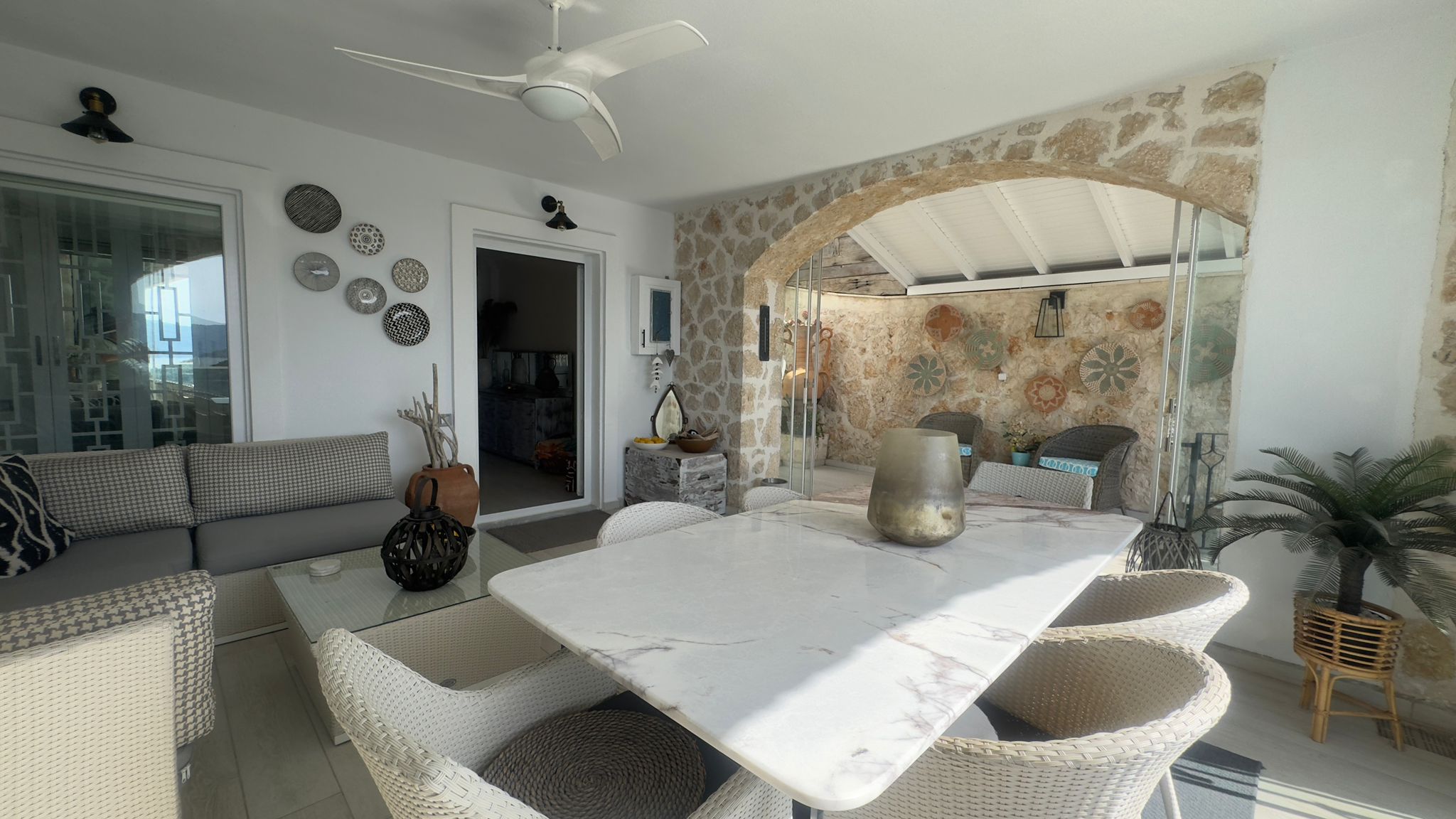 Spacious Sea-View Villa in Kalkan