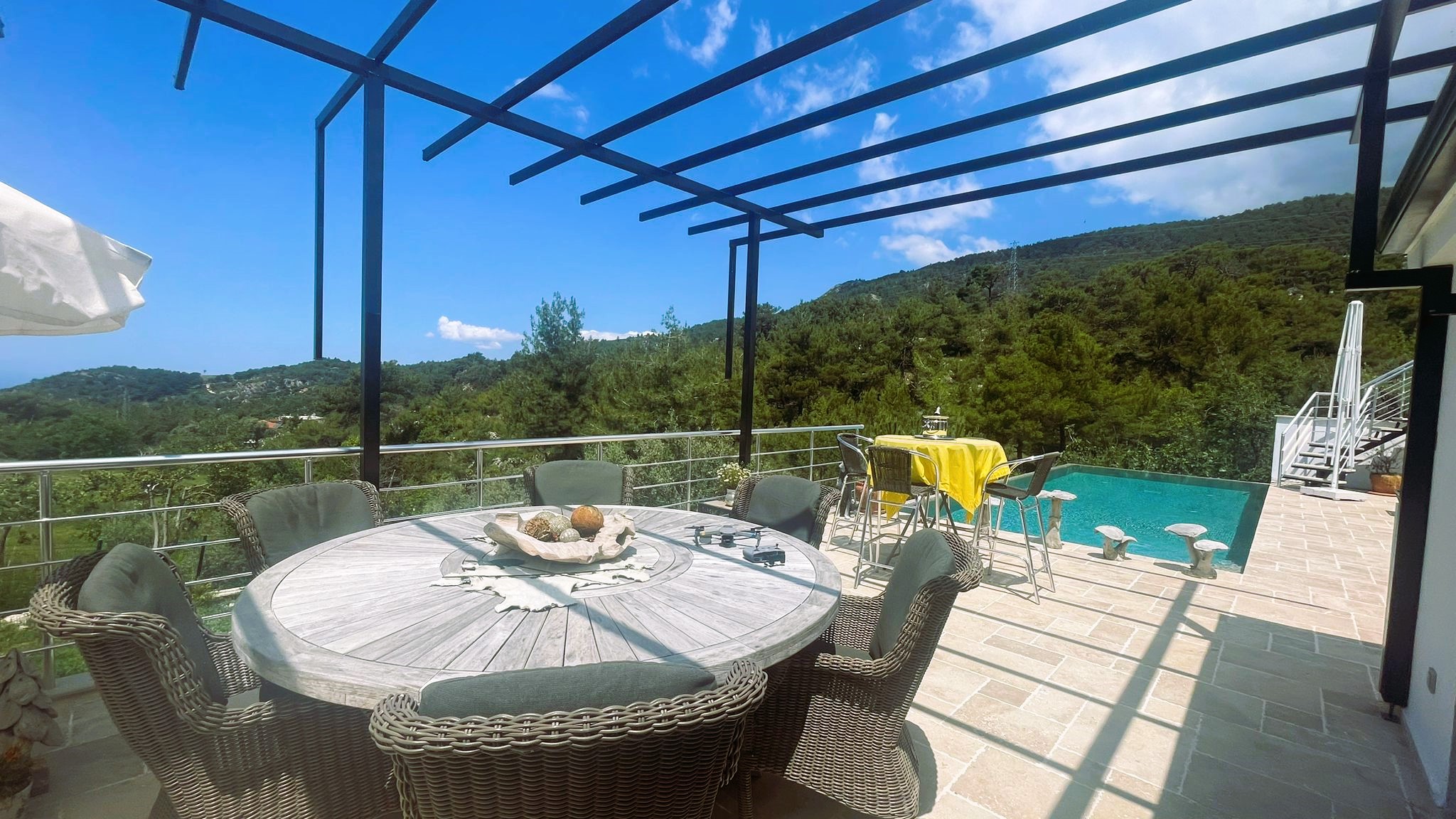 Secluded Mountain House in Kalkan