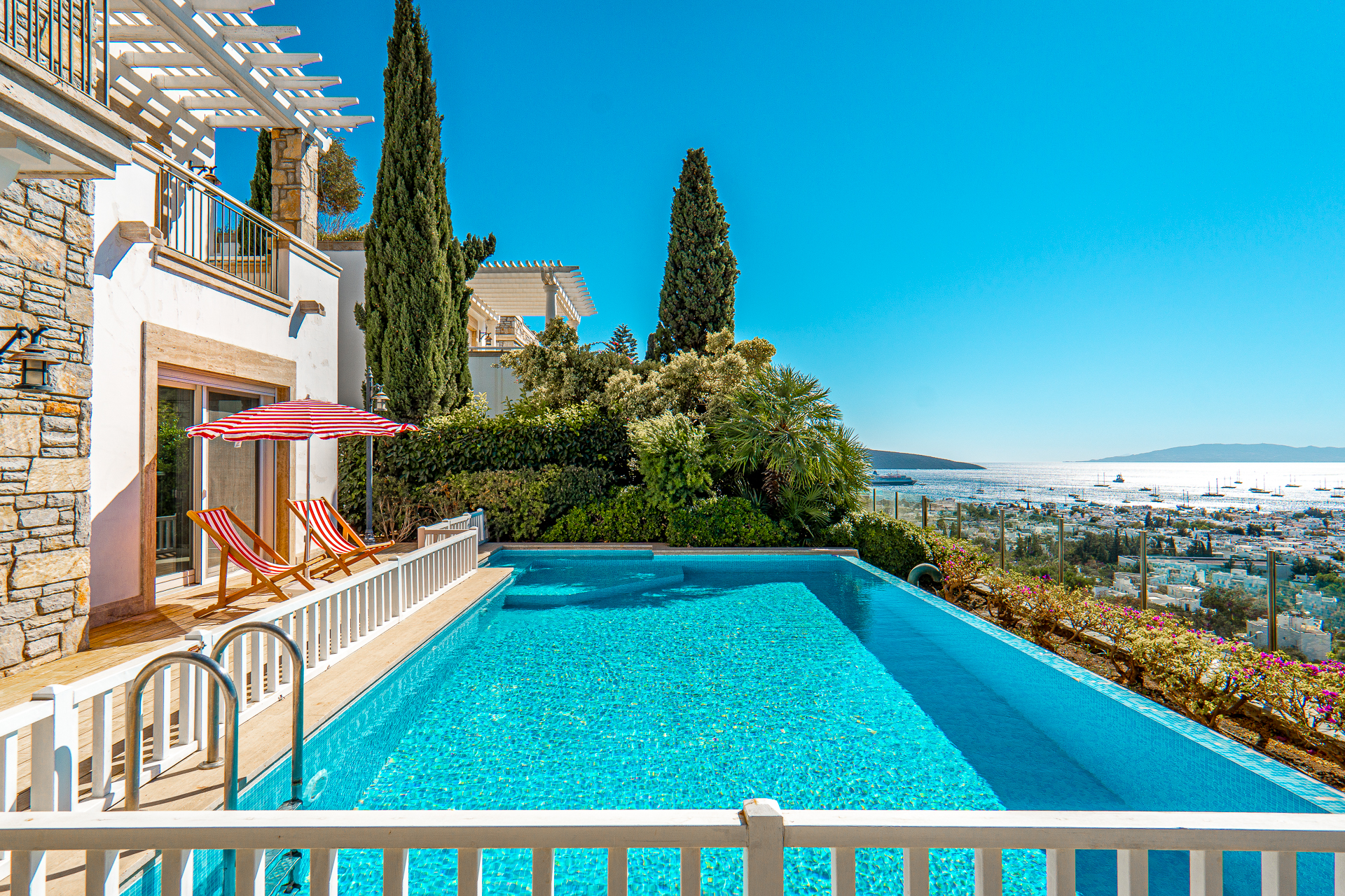 Sea-View Stone Villa in Bodrum