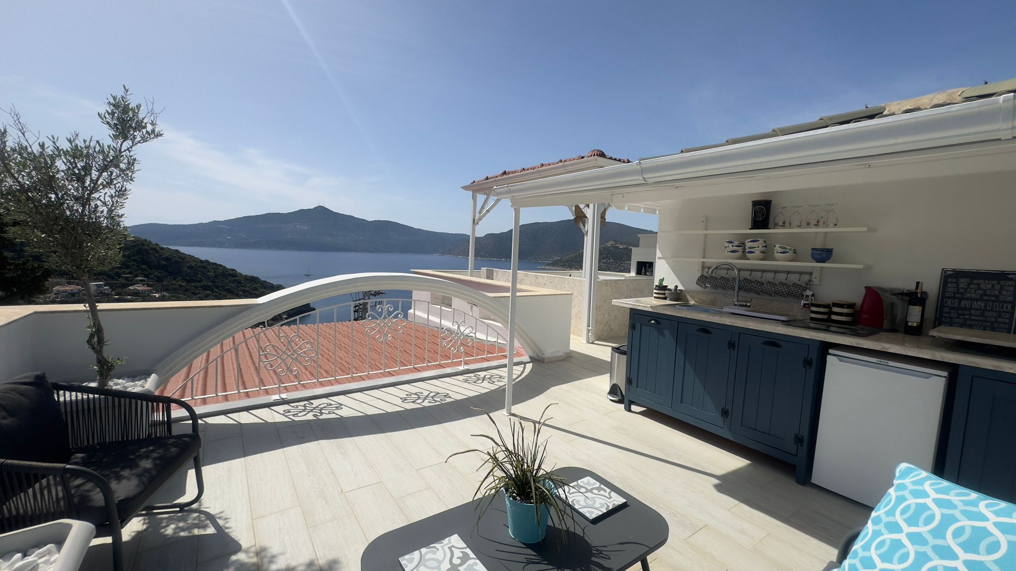 Spacious Sea-View Villa in Kalkan