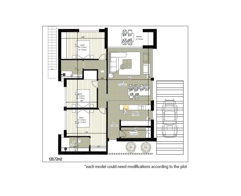 Three-Bedroom Villa in Caldas da Rainha