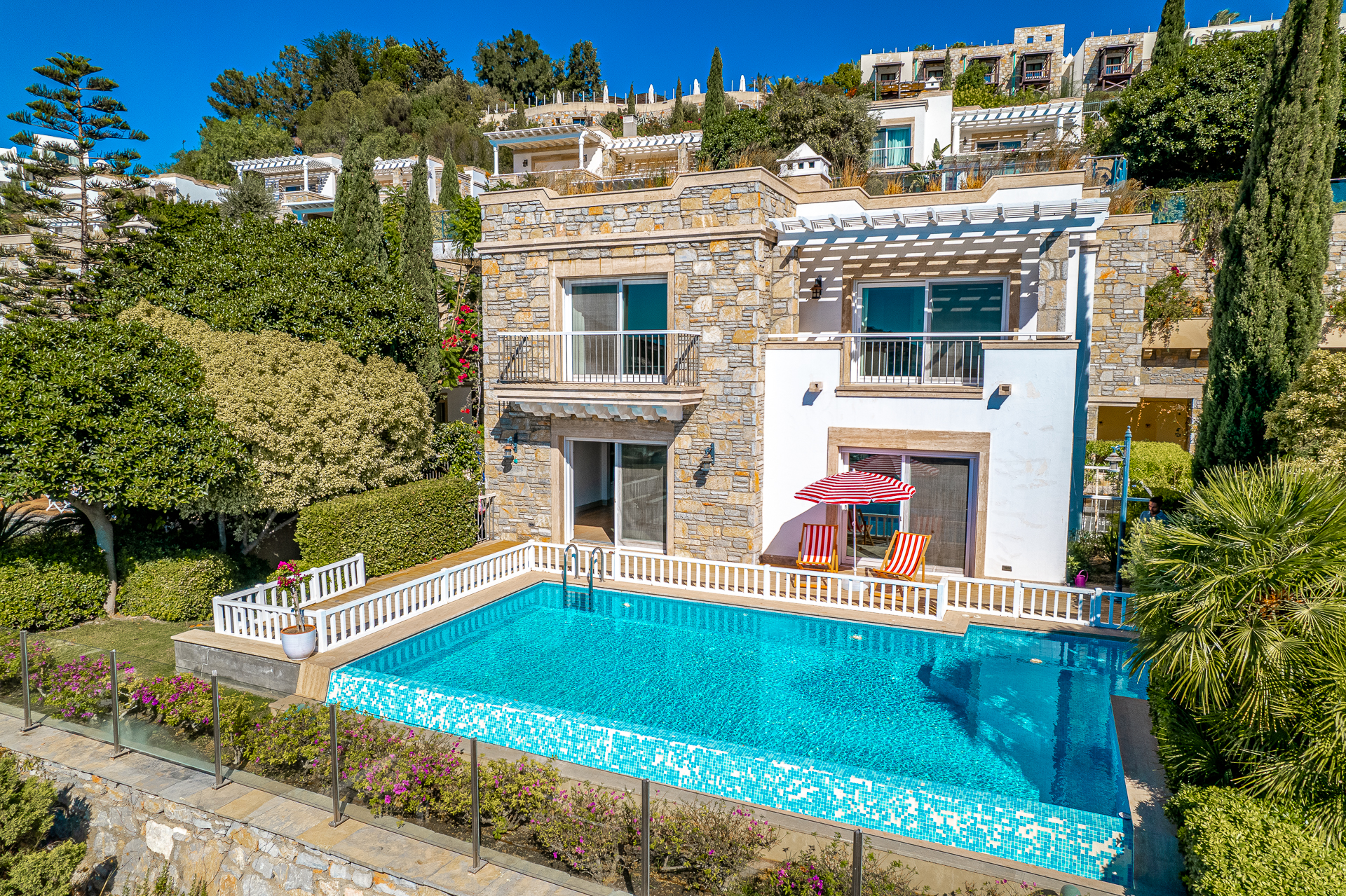 Sea-View Stone Villa in Bodrum