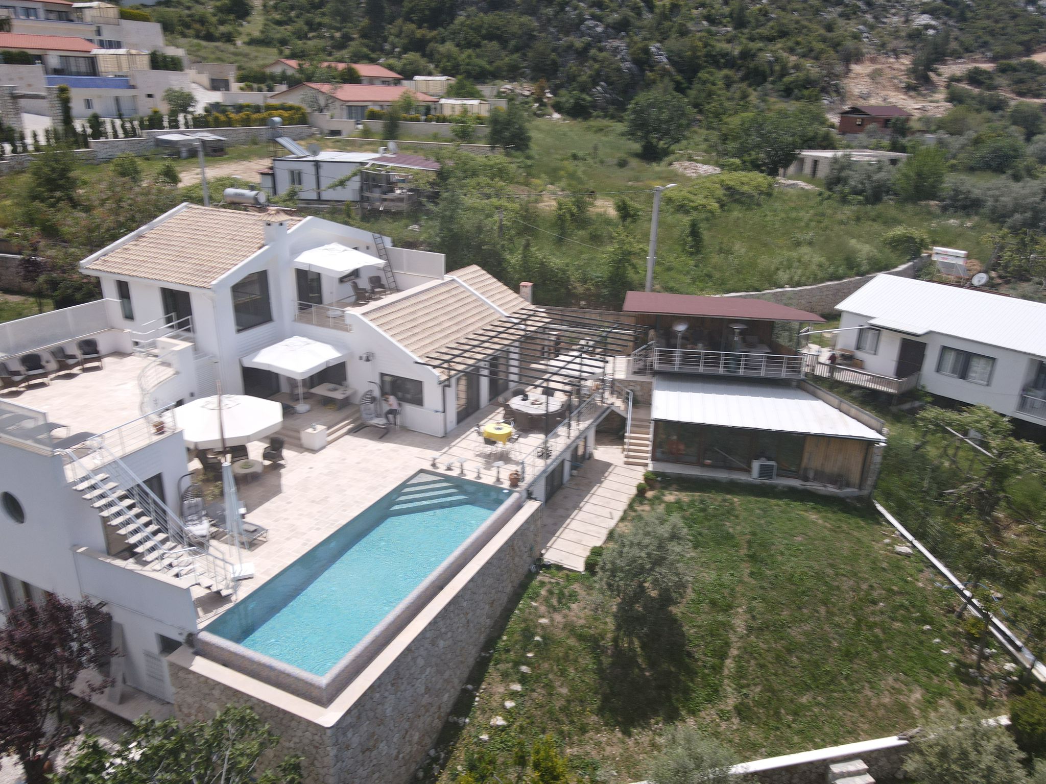 Secluded Mountain House in Kalkan