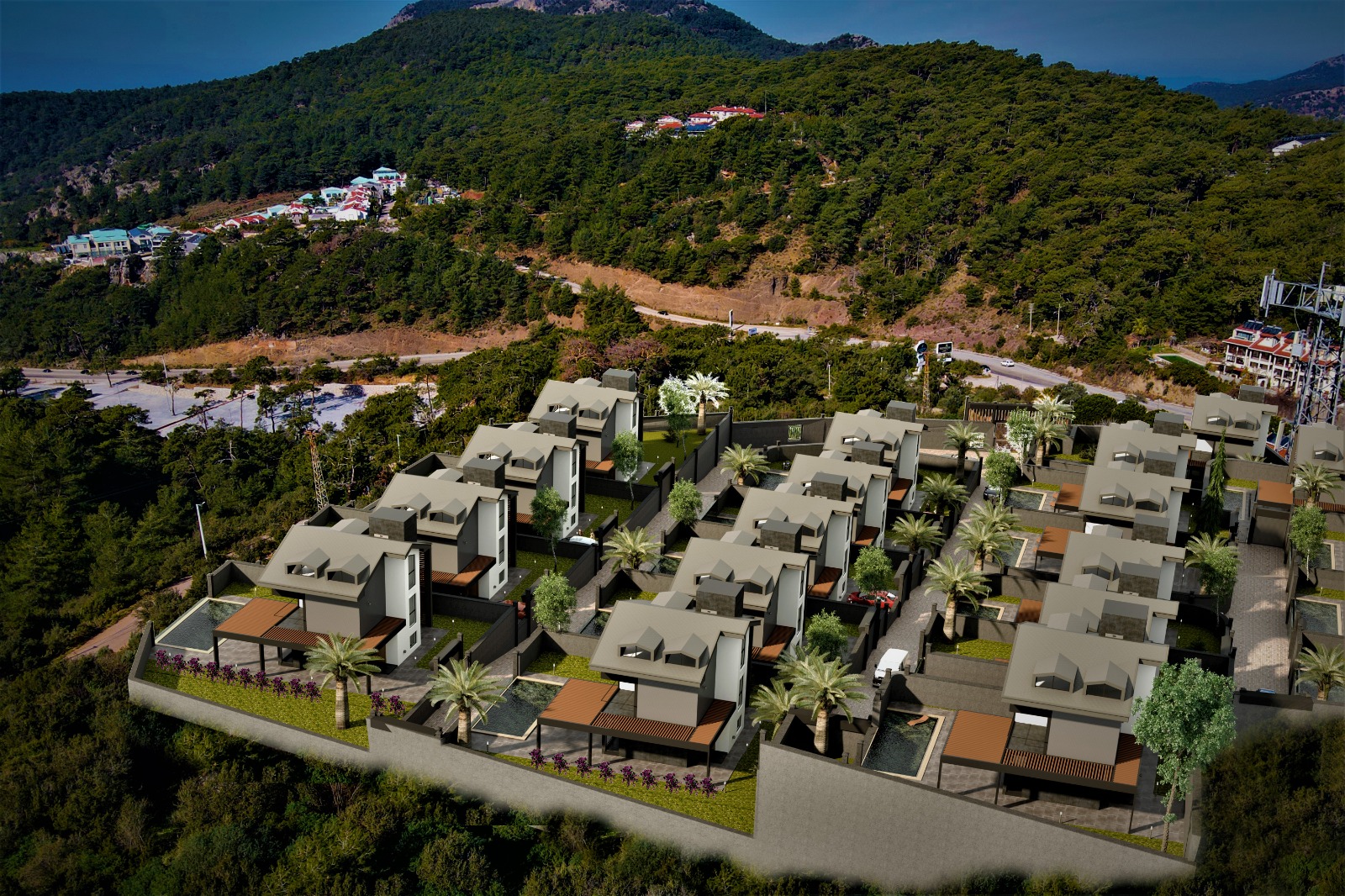 Luxury Terrace Villas in Oludeniz