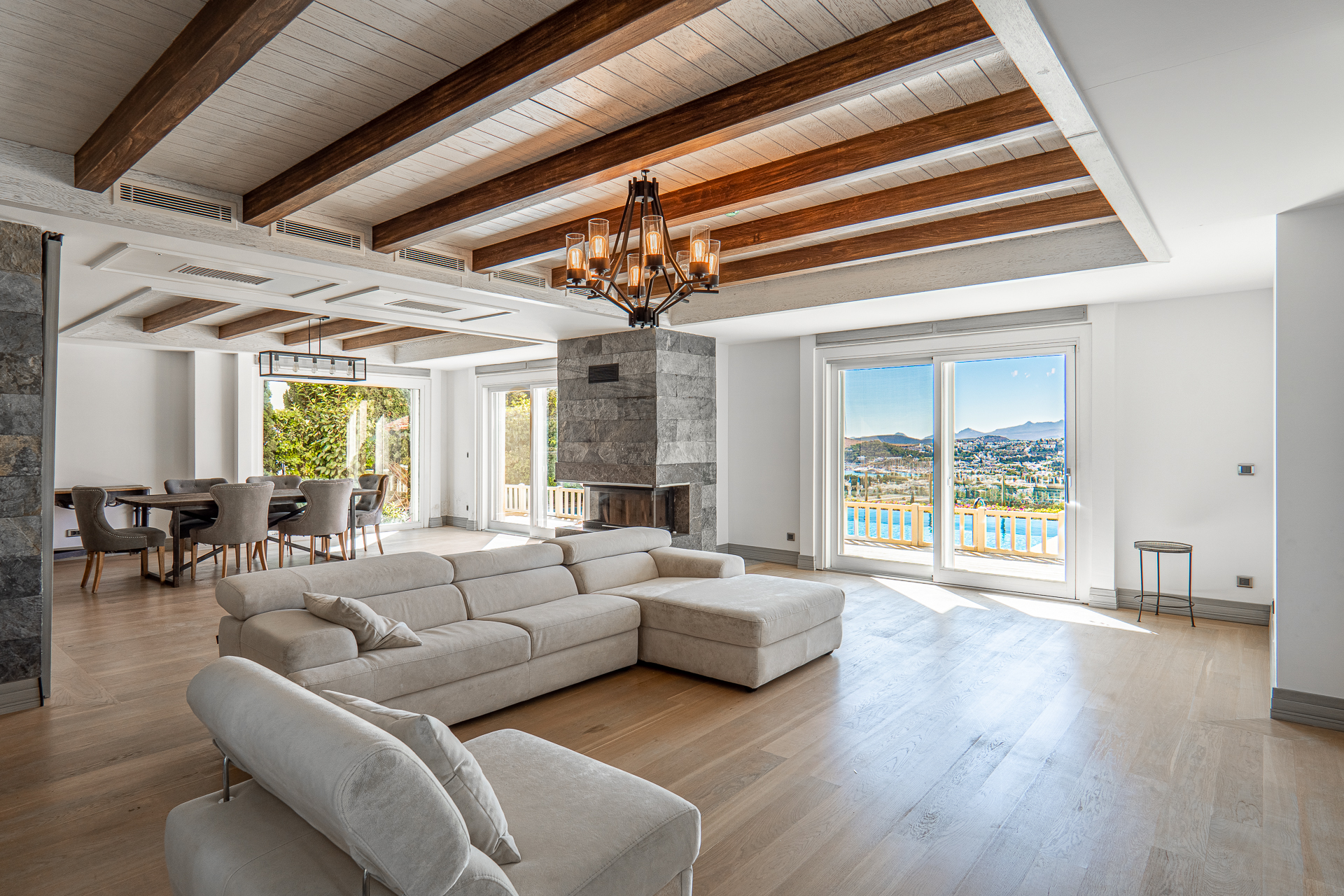 Sea-View Stone Villa in Bodrum