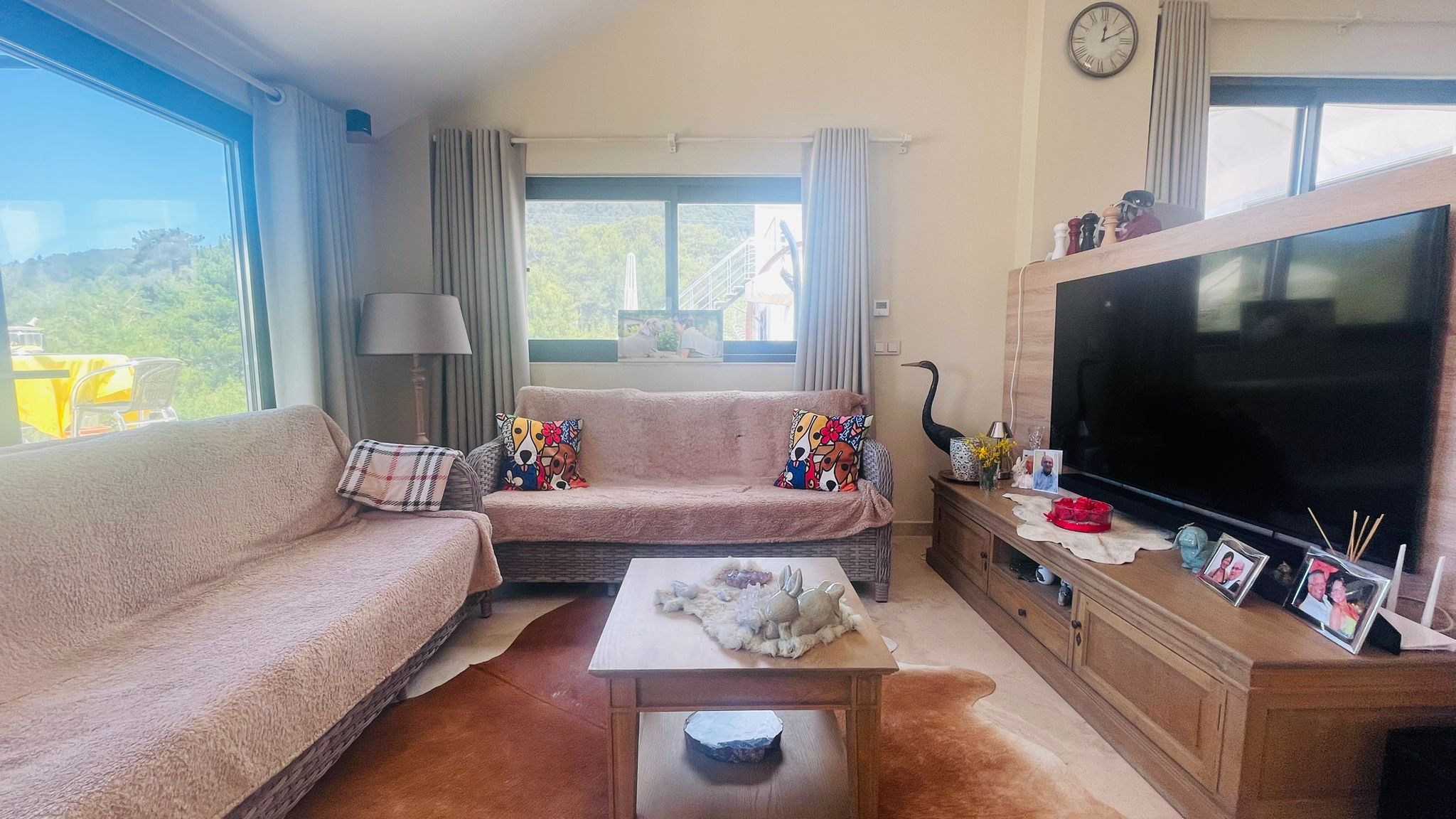 Secluded Mountain House in Kalkan