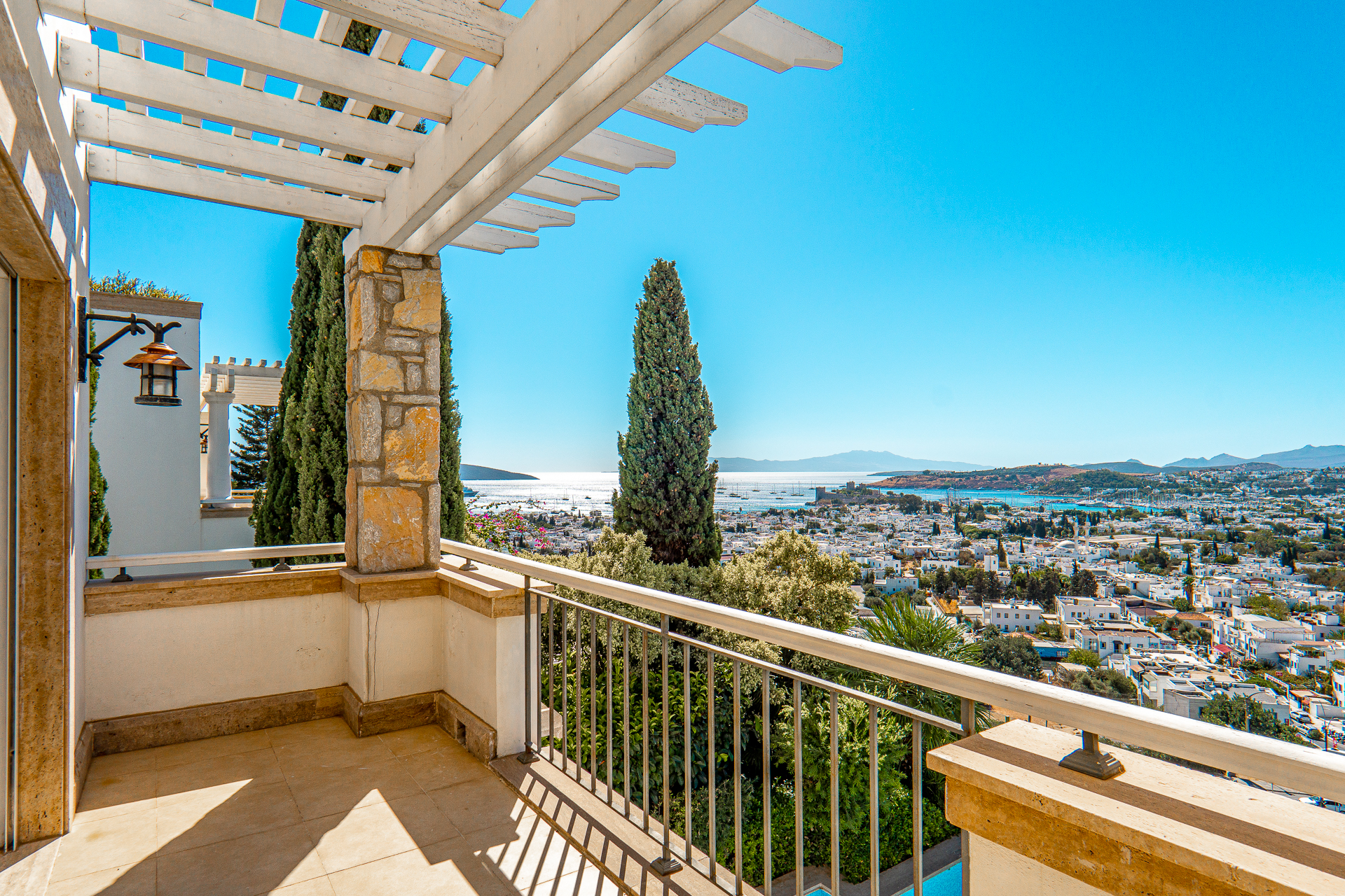 Sea-View Stone Villa in Bodrum