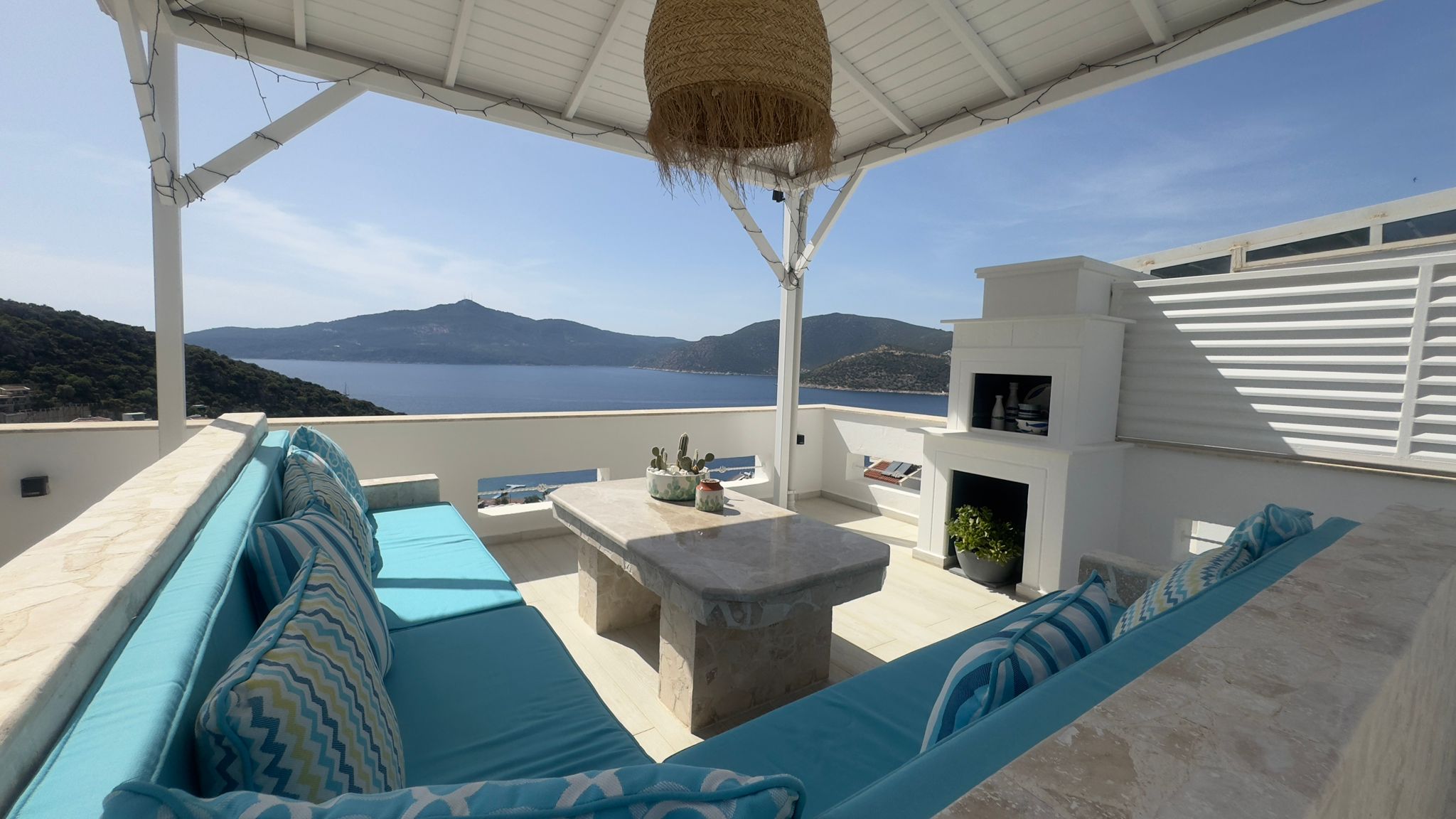 Spacious Sea-View Villa in Kalkan