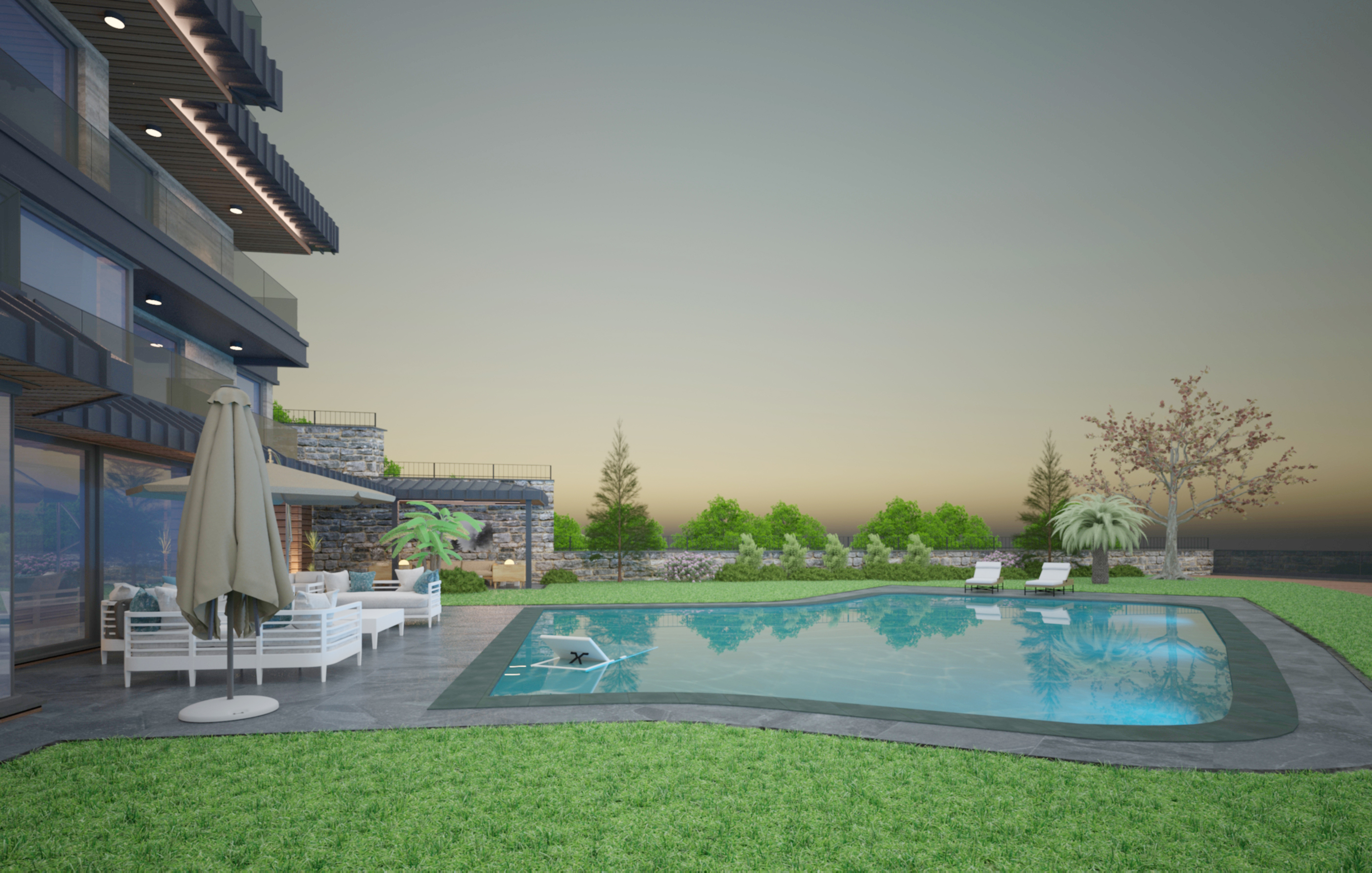 Contemporary Villa in Istanbul