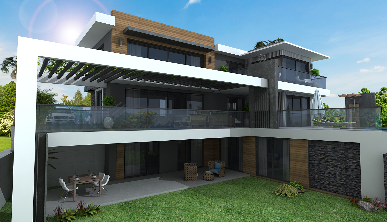 Luxury Mountain-View Villa