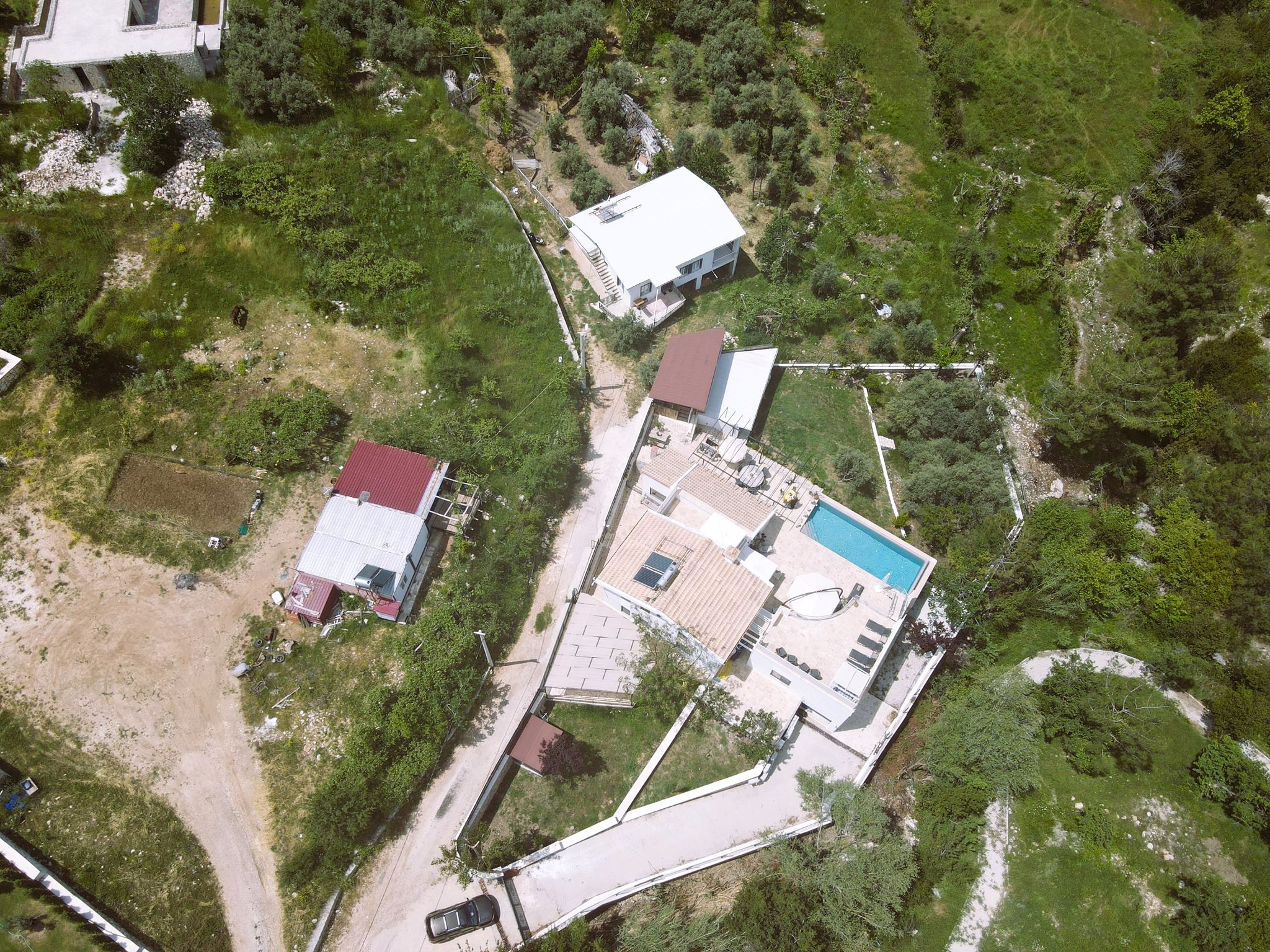 Secluded Mountain House in Kalkan