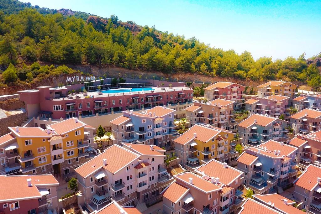 Modern Duplex Apartments For Sale In Fethiye