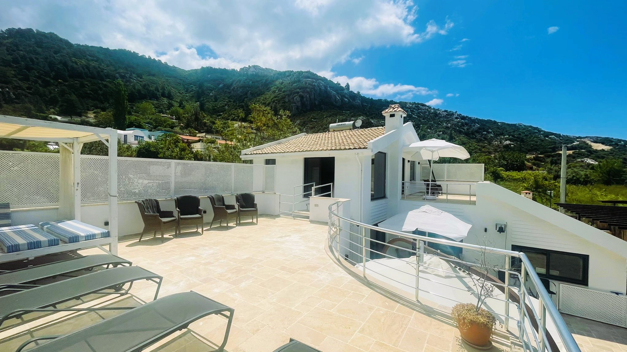 Secluded Mountain House in Kalkan