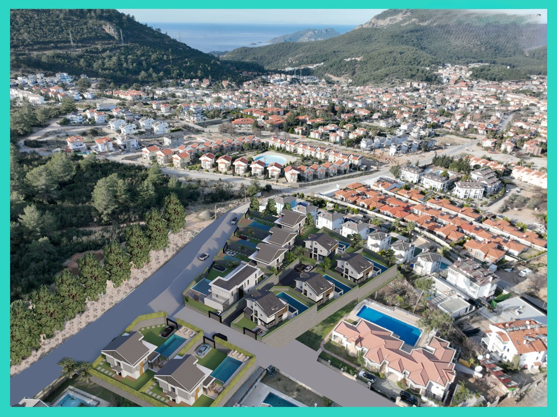 Central Location Villas in Ovacik