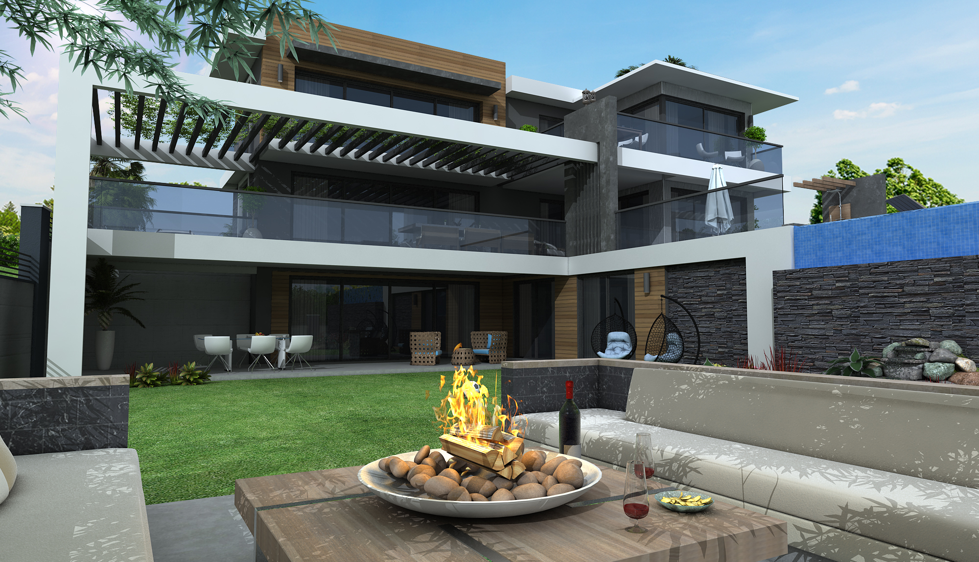 Luxury Mountain-View Villa