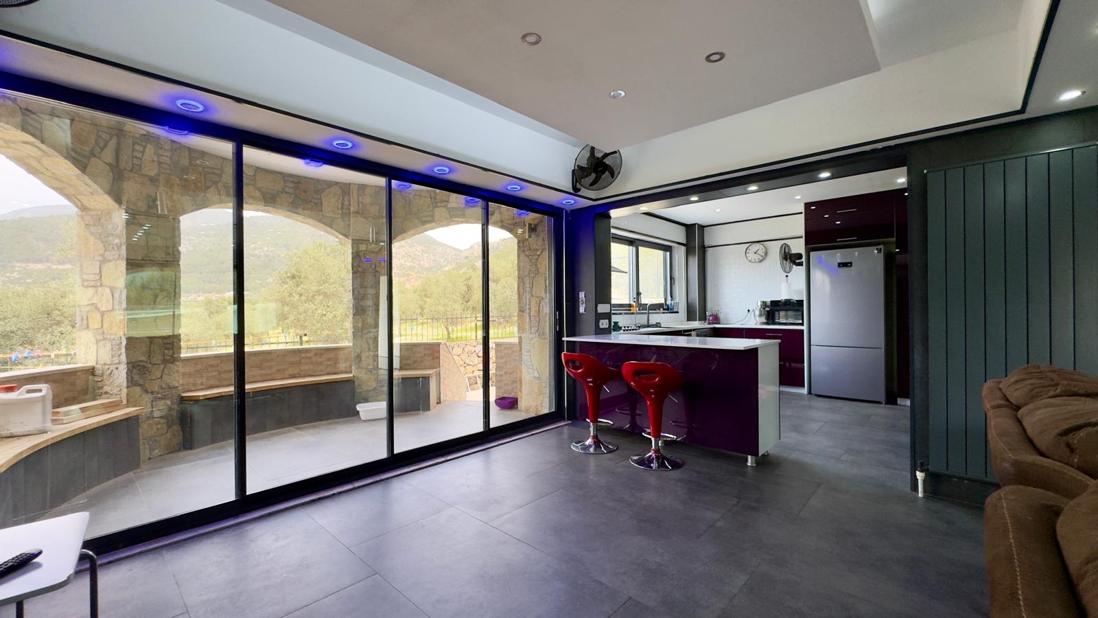 Spacious Uzumlu Villa with Stunning Views