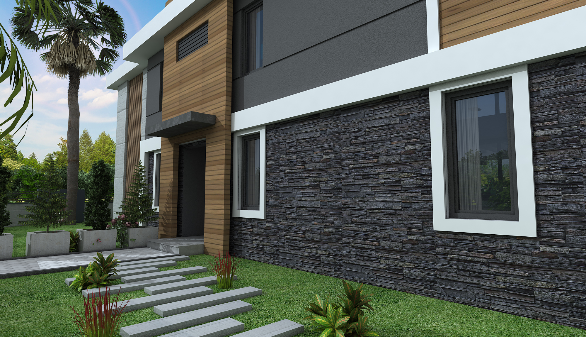 Luxury Mountain-View Villa