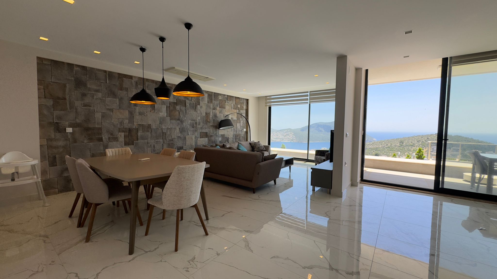 Modern Duplex Apartment in Kalkan