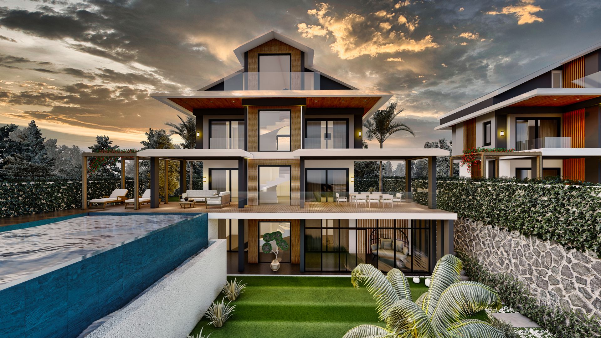 Central Location Villas in Ovacik