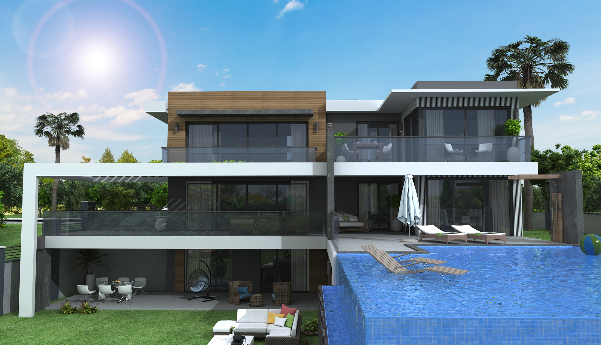 Luxury Mountain-View Villa