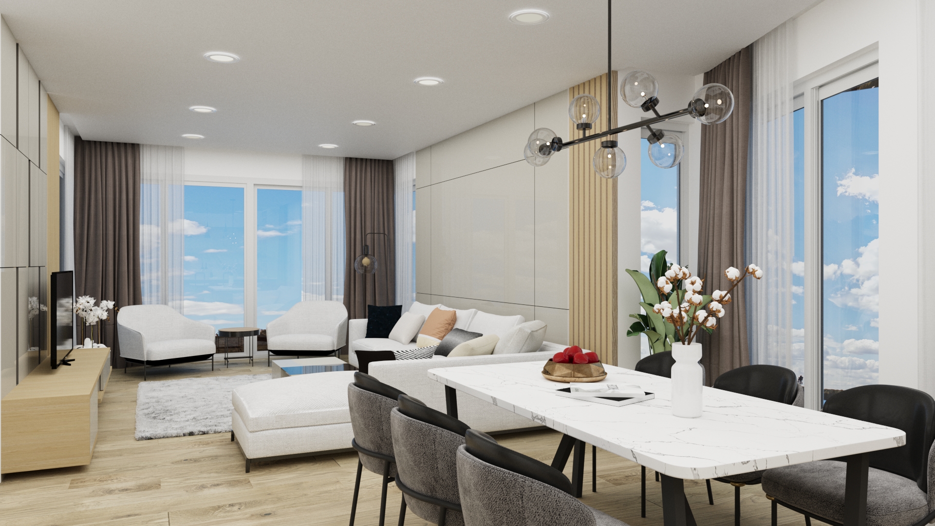 Sea and City View Apartments