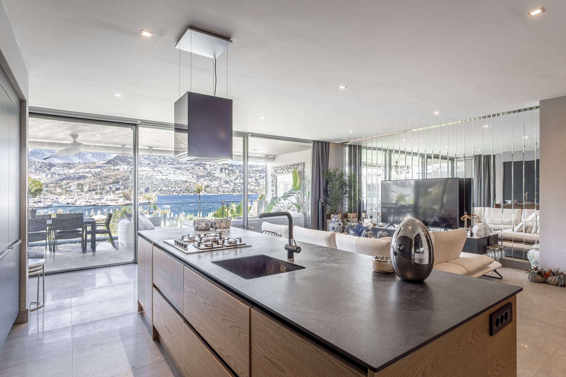 Stylish Bodrum Villa with Sea-View