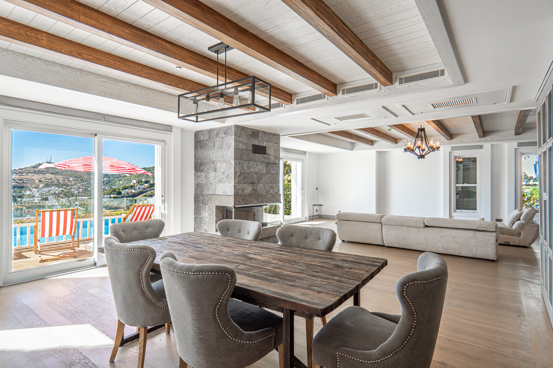 Sea-View Stone Villa in Bodrum