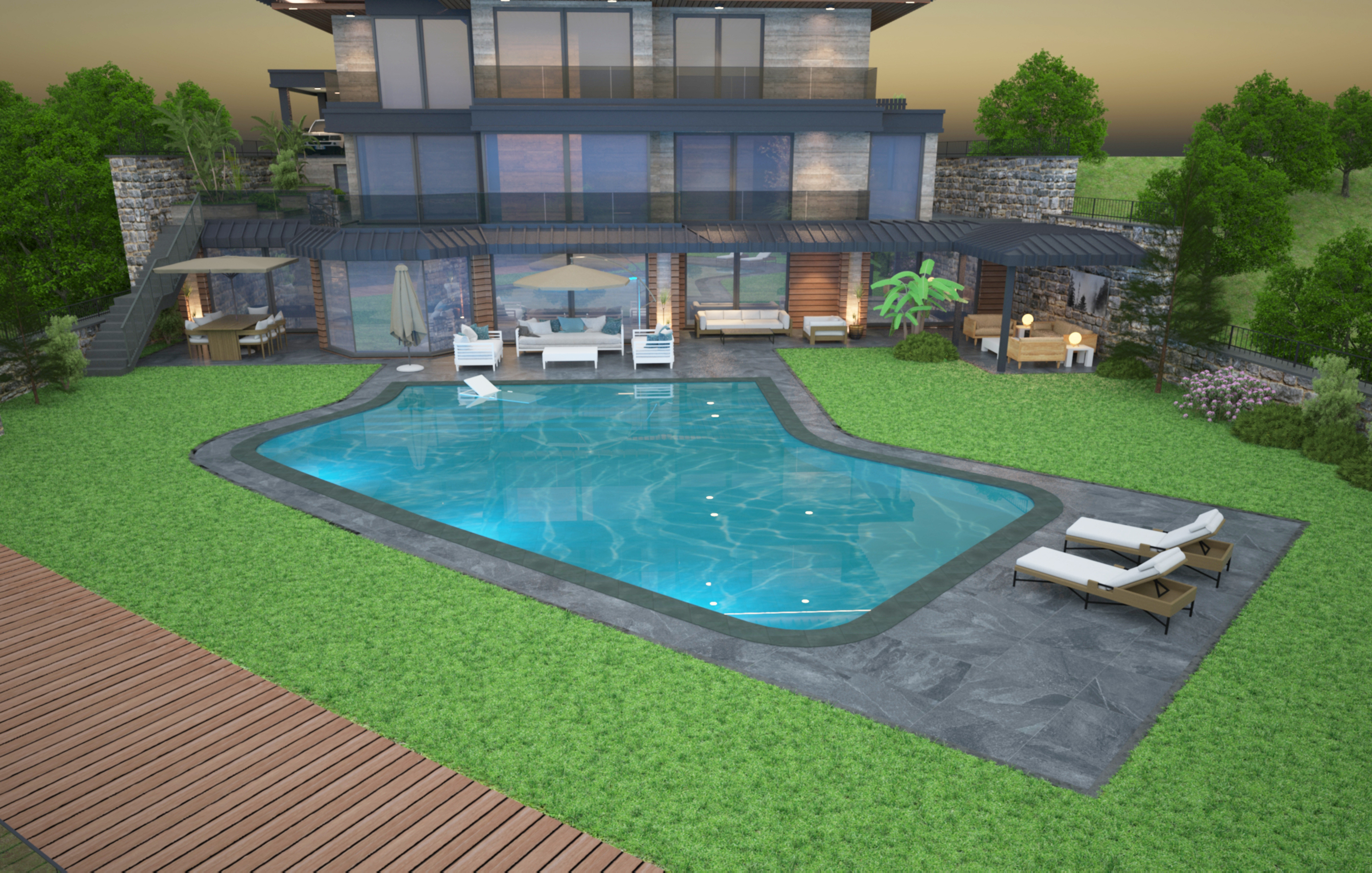 Contemporary Villa in Istanbul