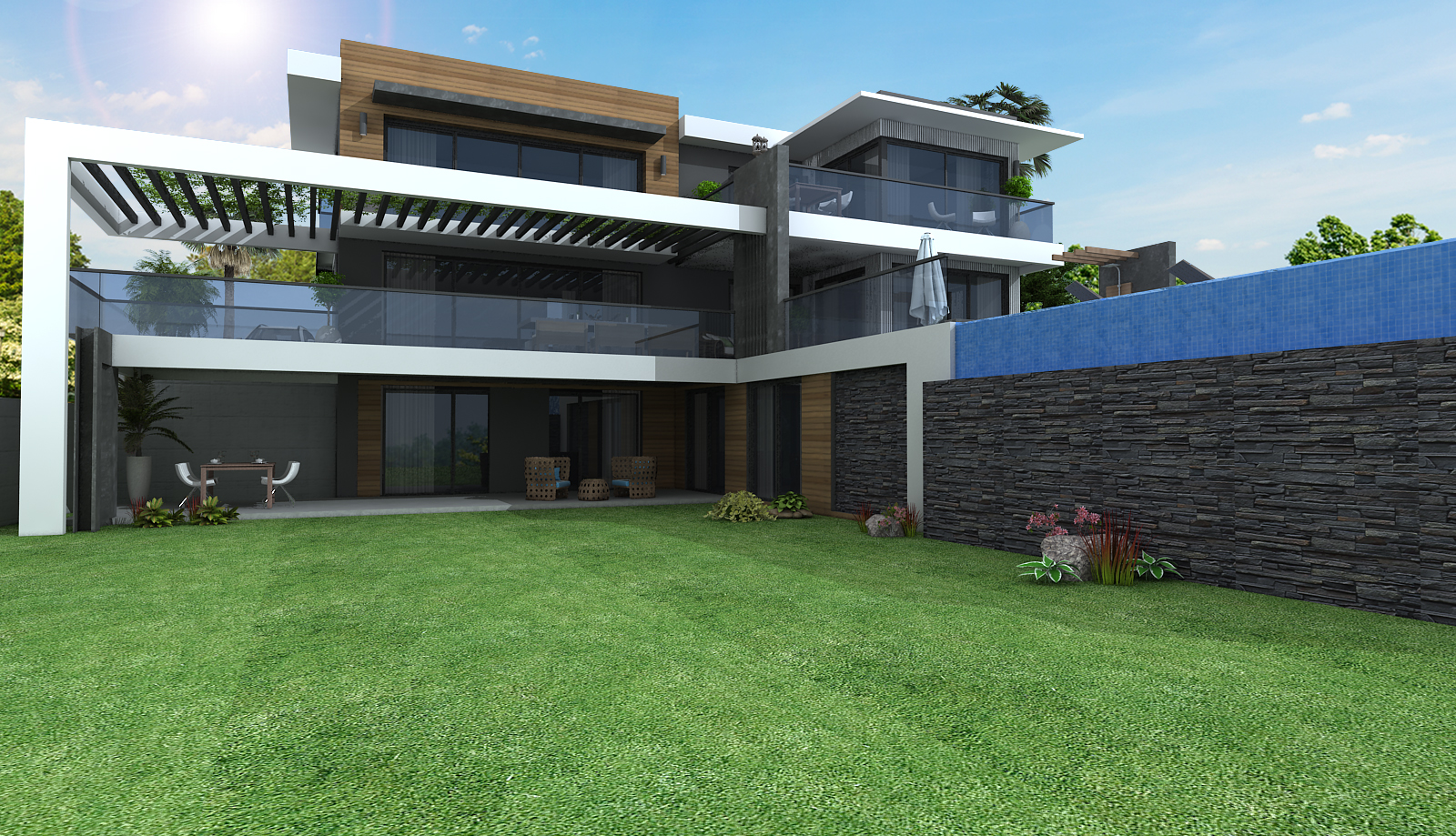 Luxury Mountain-View Villa