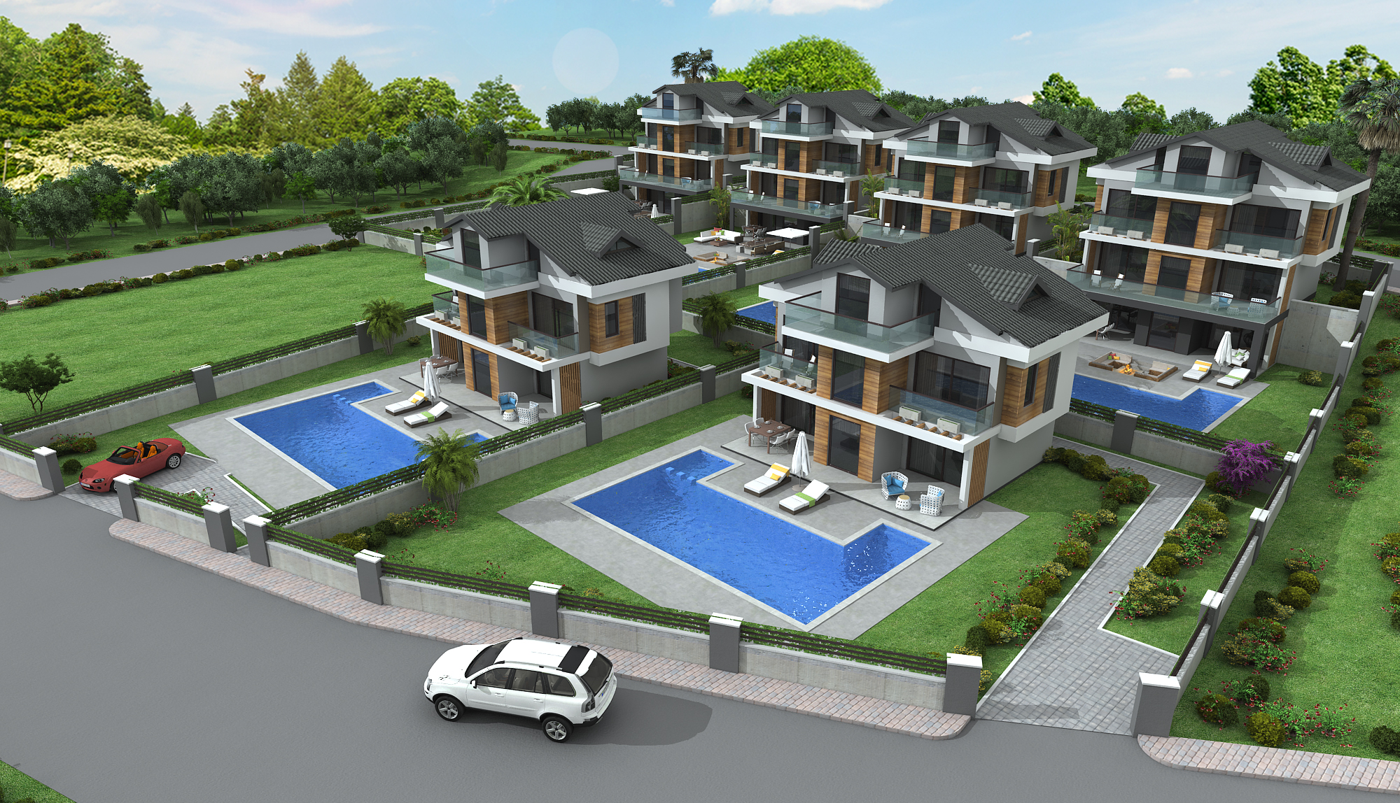 Detached Luxury Hisaronu Villas