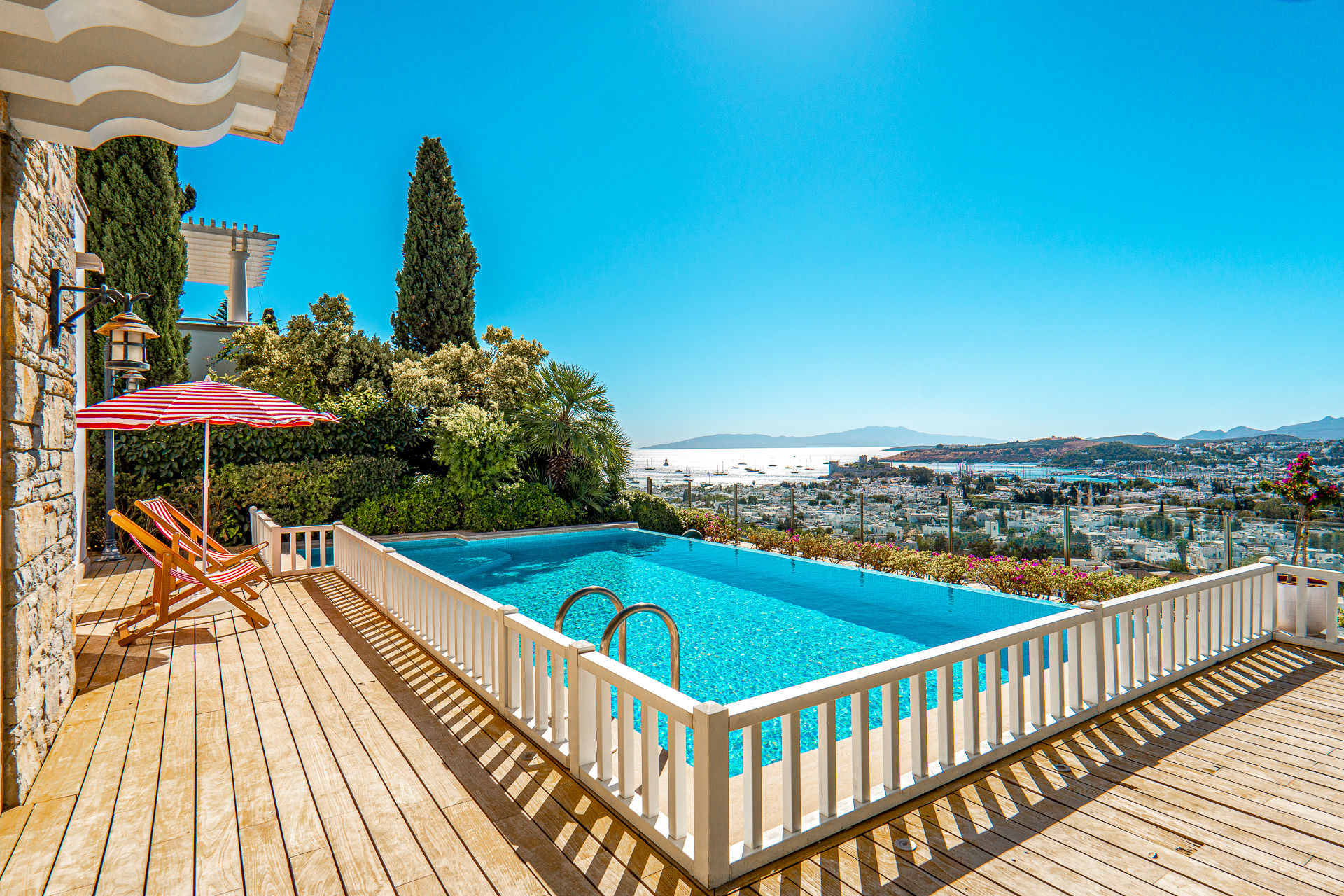 Sea-View Stone Villa in Bodrum