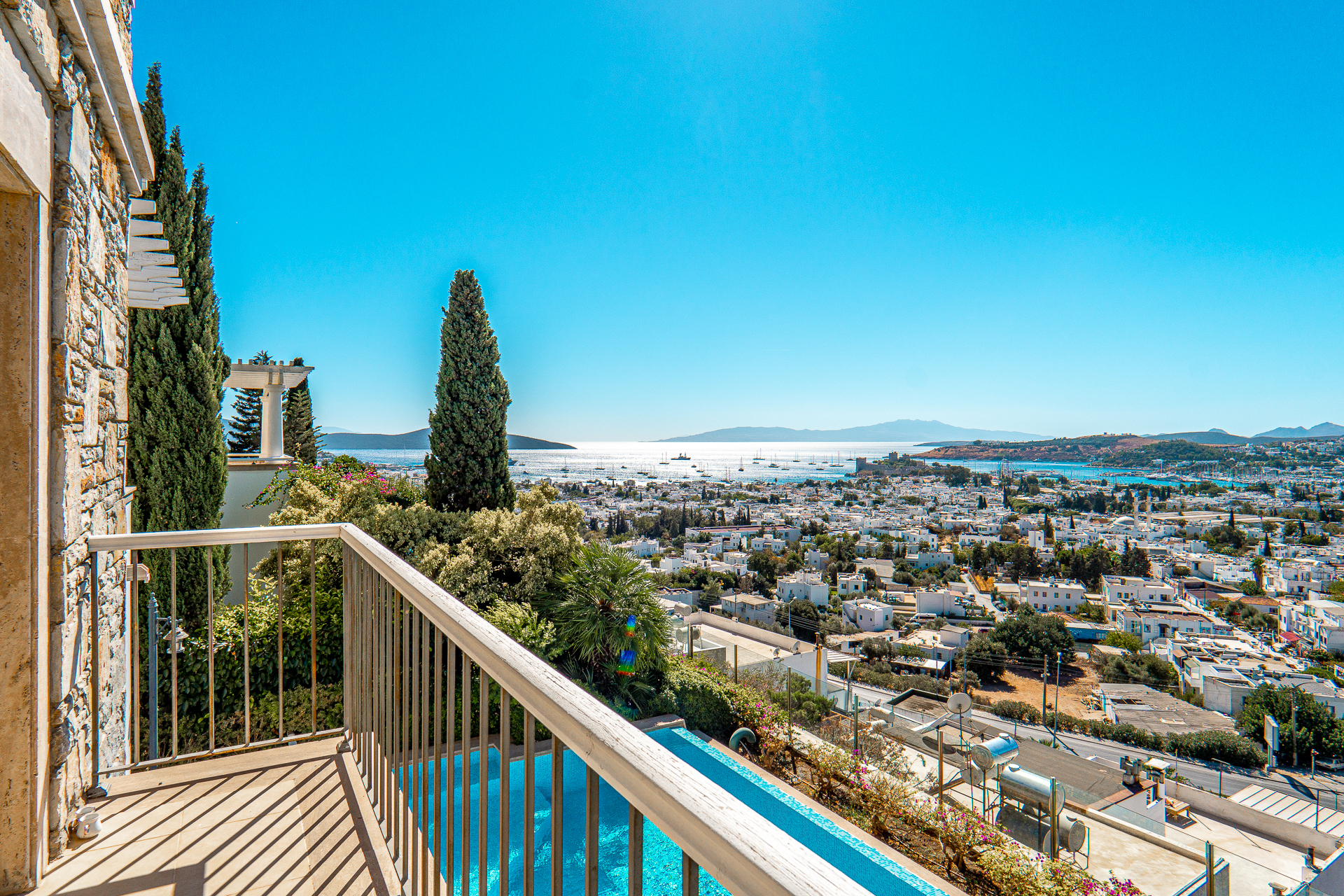 Sea-View Stone Villa in Bodrum