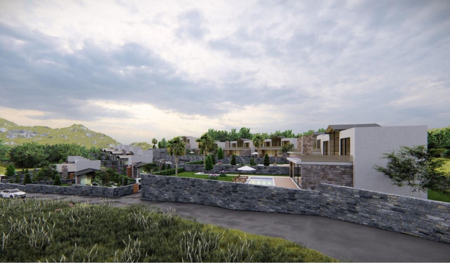 New Villa Complex in Yalikavak