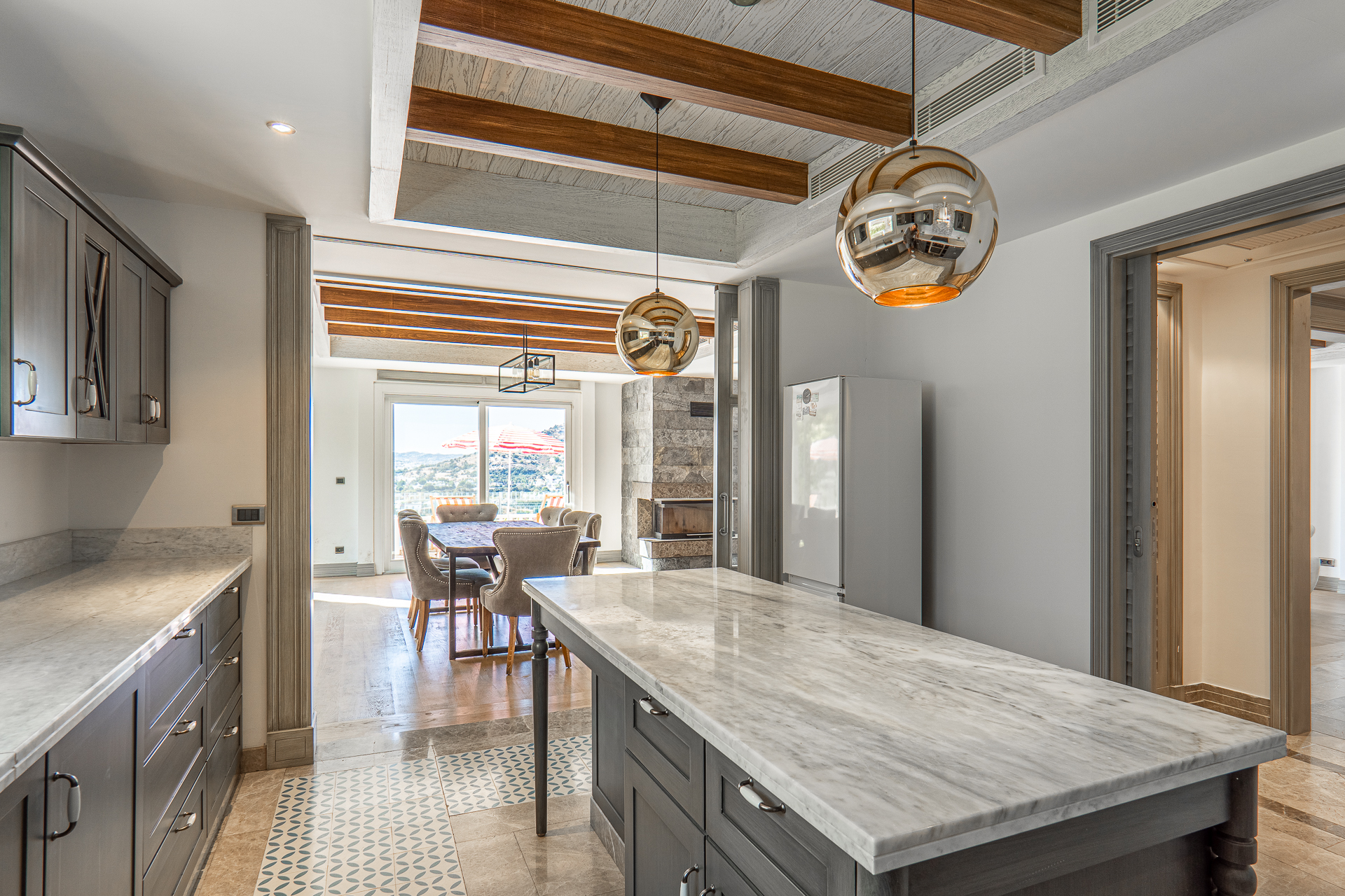 Sea-View Stone Villa in Bodrum