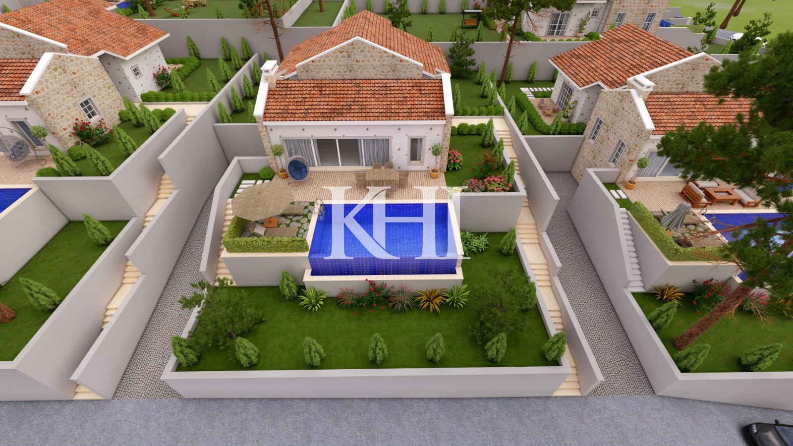 Quality Bungalows For Sale In Uzumlu