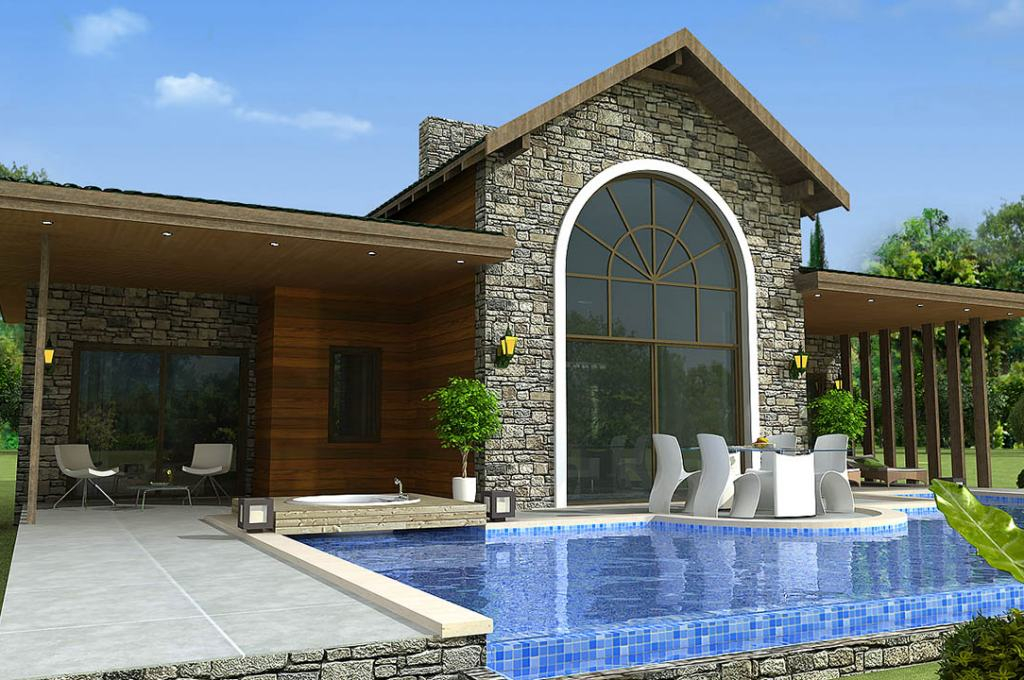 New Three-Bedroom Bungalow For Sale In Ovacik