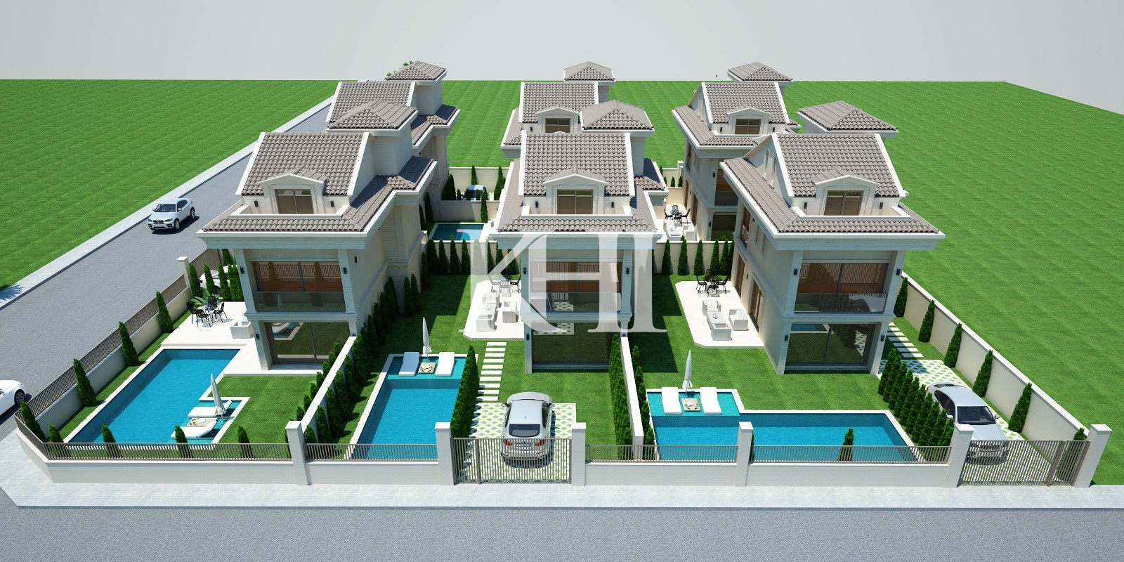 New Villas Near Calis Beach