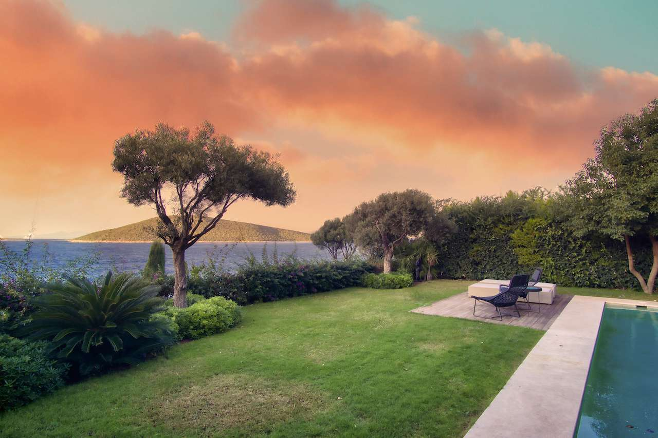 Stone-Built Seafront Villa in Bodrum