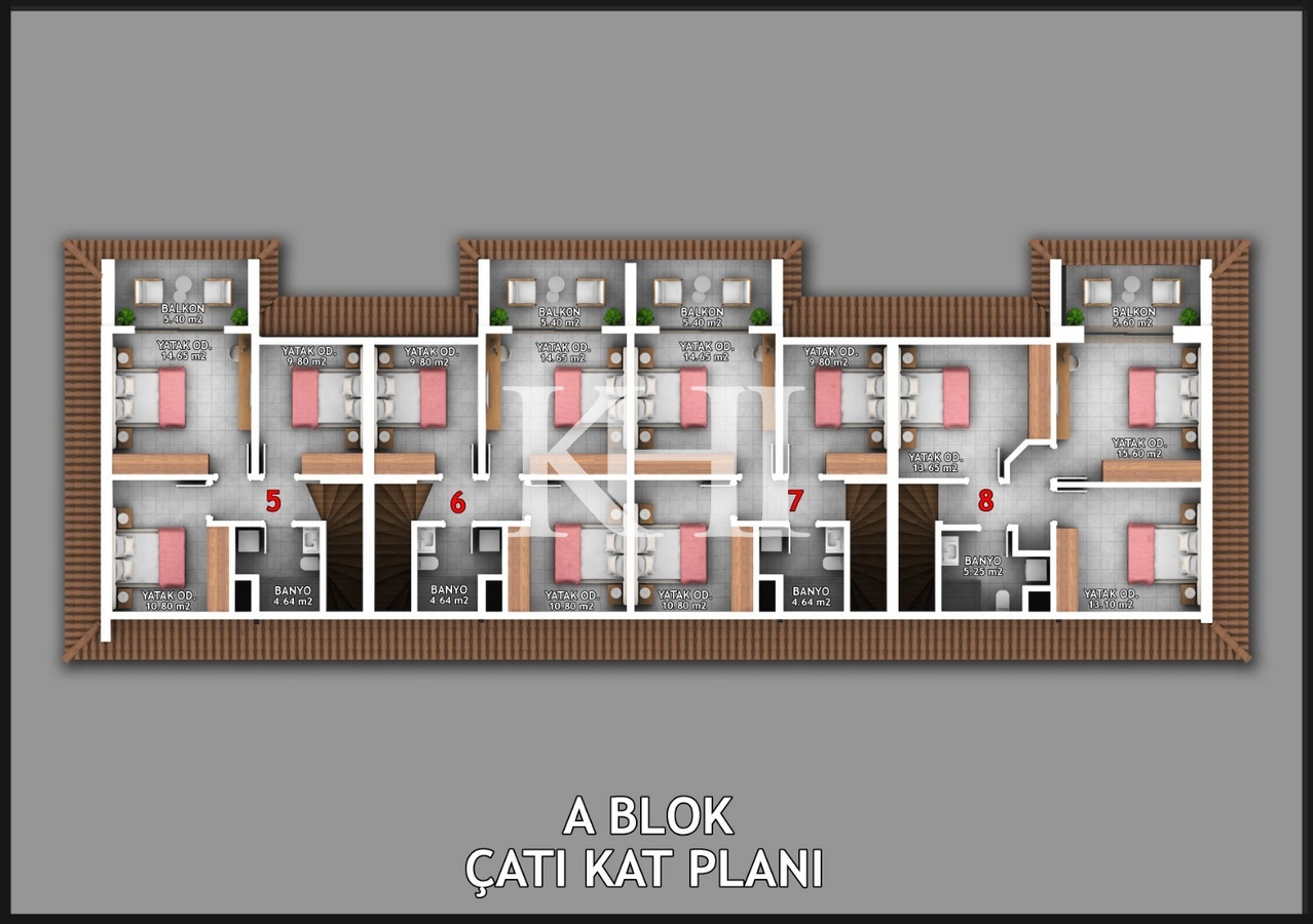 New Apartment Near Calis Beach