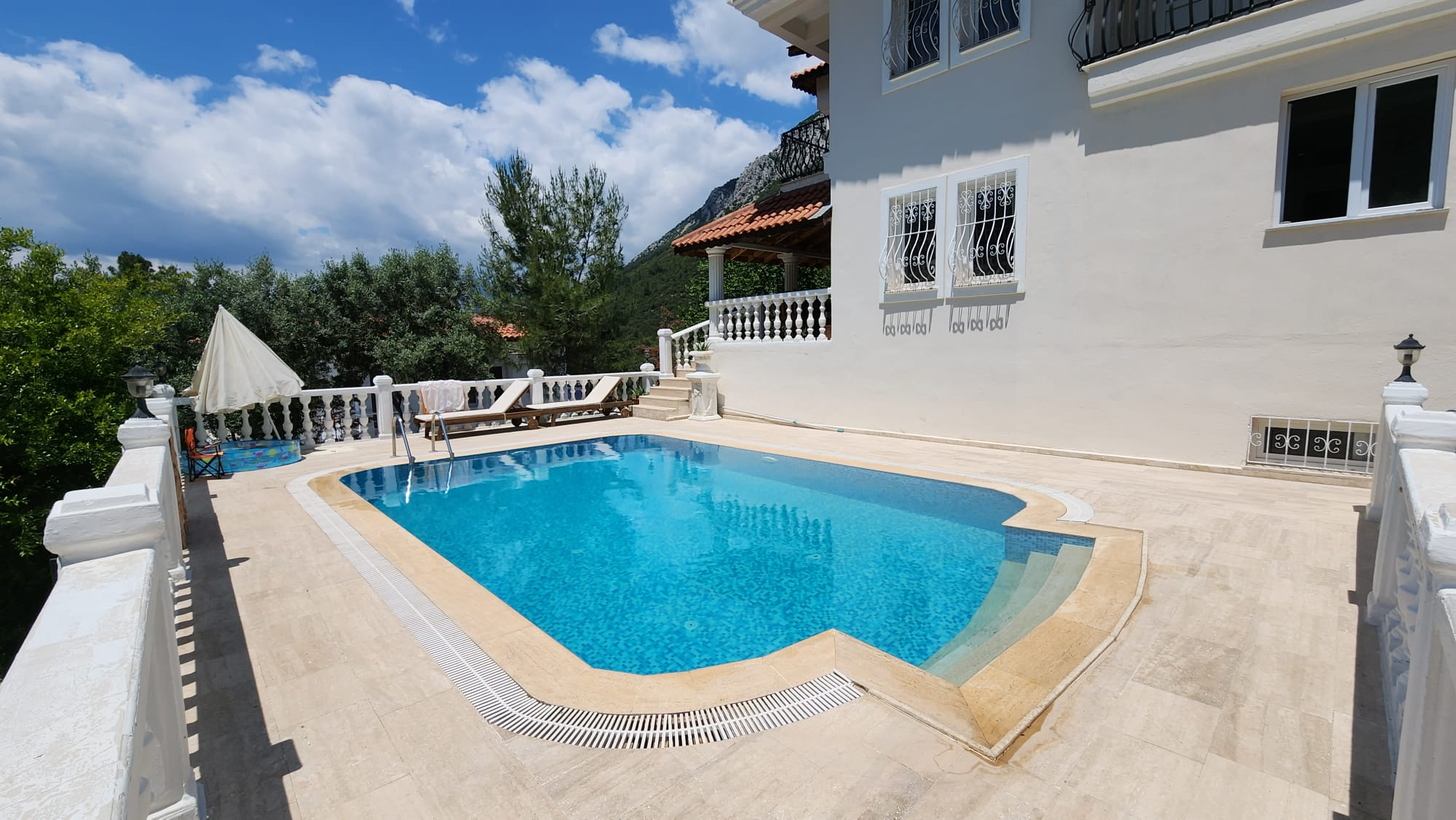 Spacious Uzumlu Mountain-View Villa