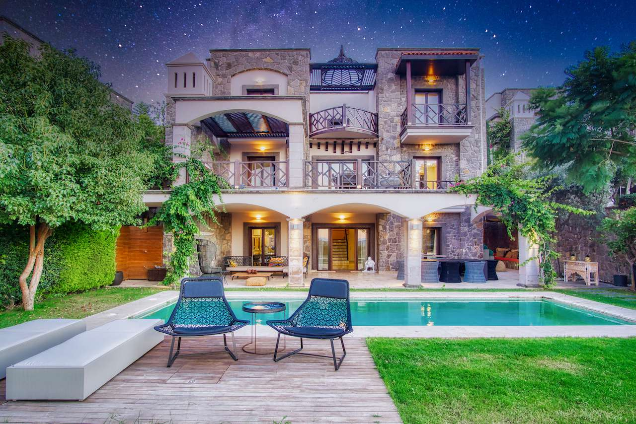 Stone-Built Seafront Villa in Bodrum
