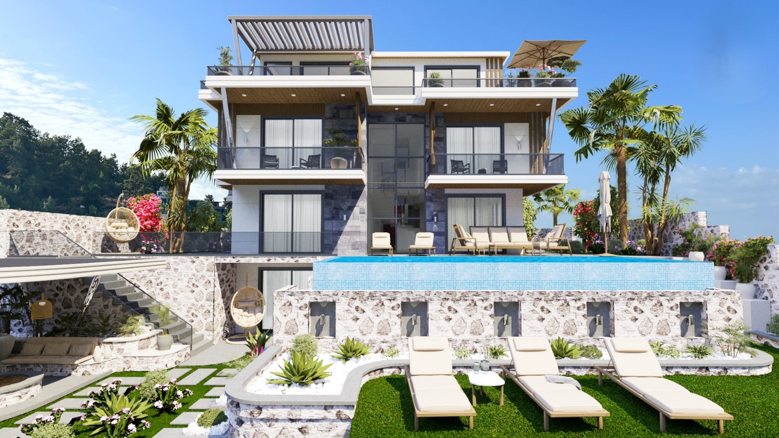 Brand New Luxury Villa in Faralya