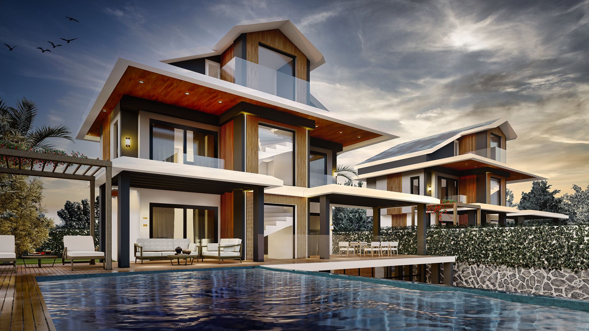 Central Location Villas in Ovacik