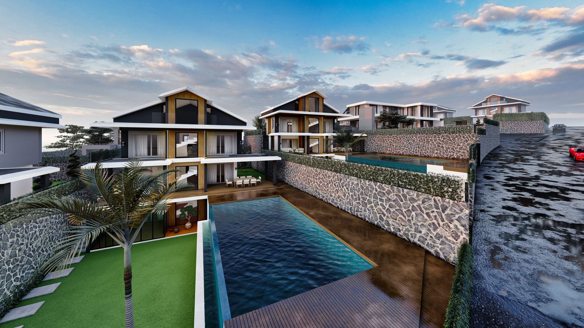 Central Location Villas in Ovacik