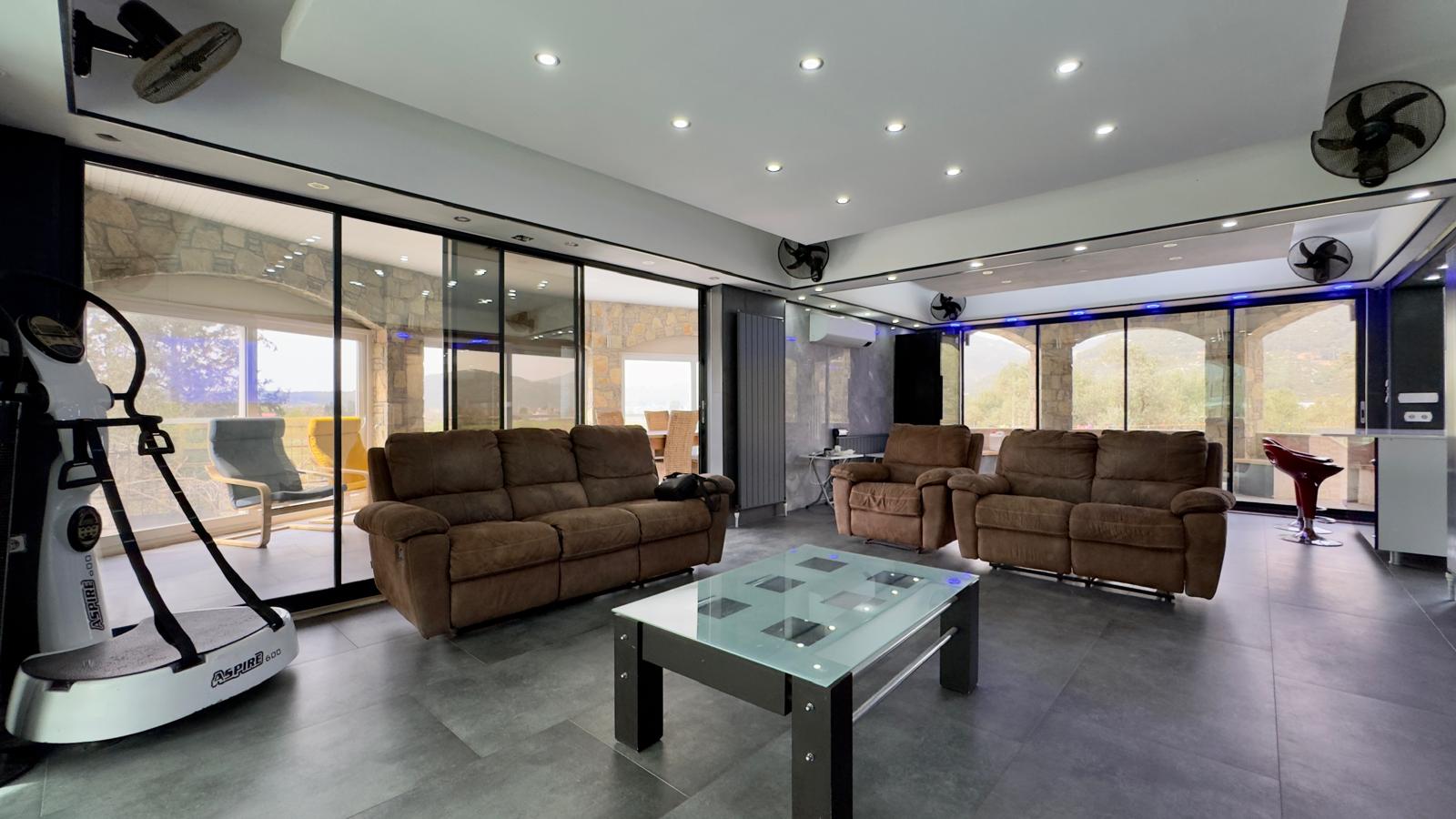 Spacious Uzumlu Villa with Stunning Views