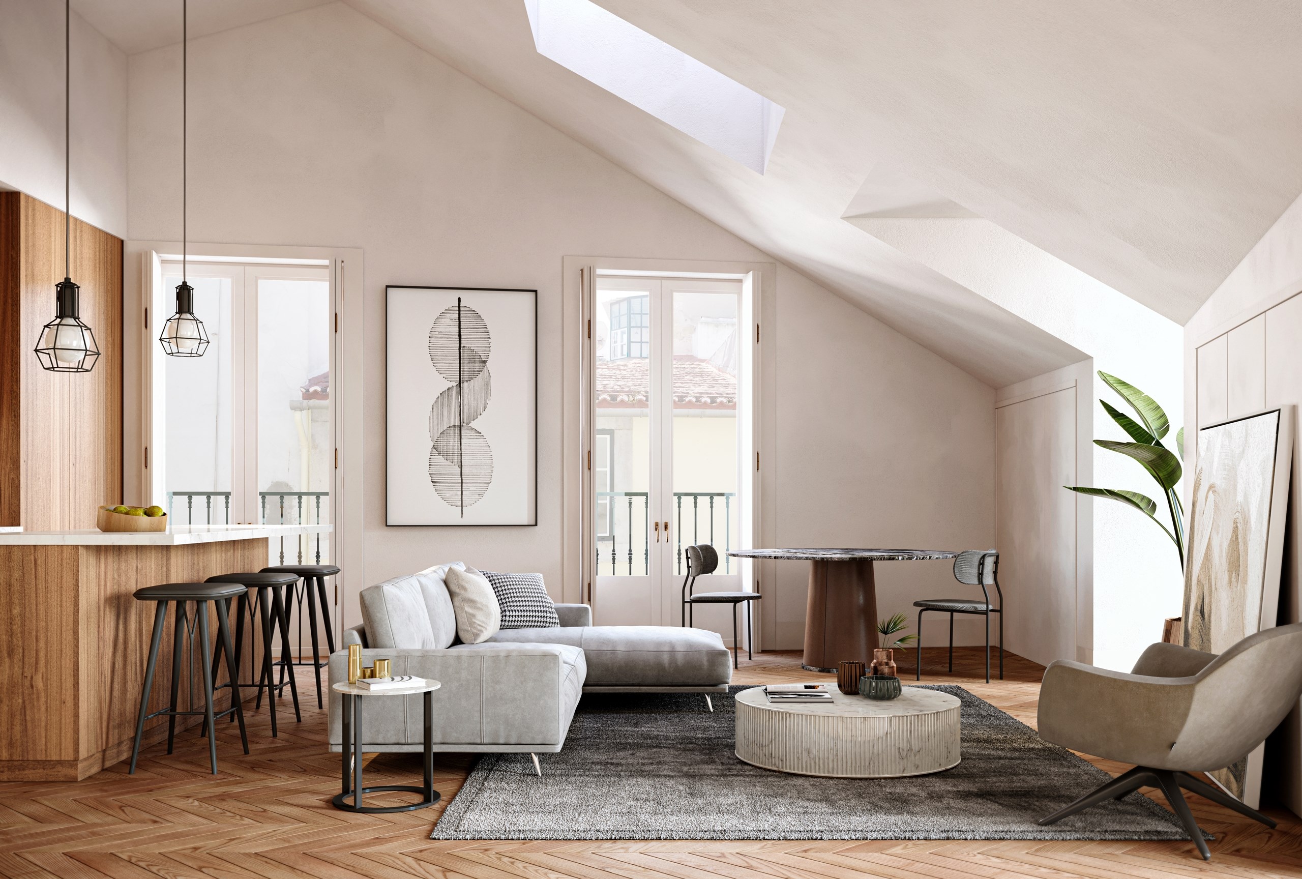 Lisbon Apartment with River View